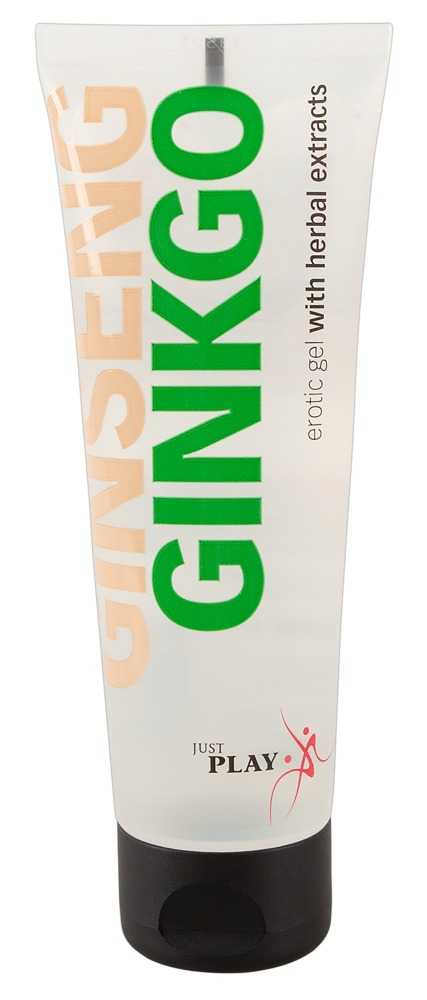 Just Play Erotik Gel auf Wasserbasis mit Mit Ginseng und Ginkgo 80 ml 