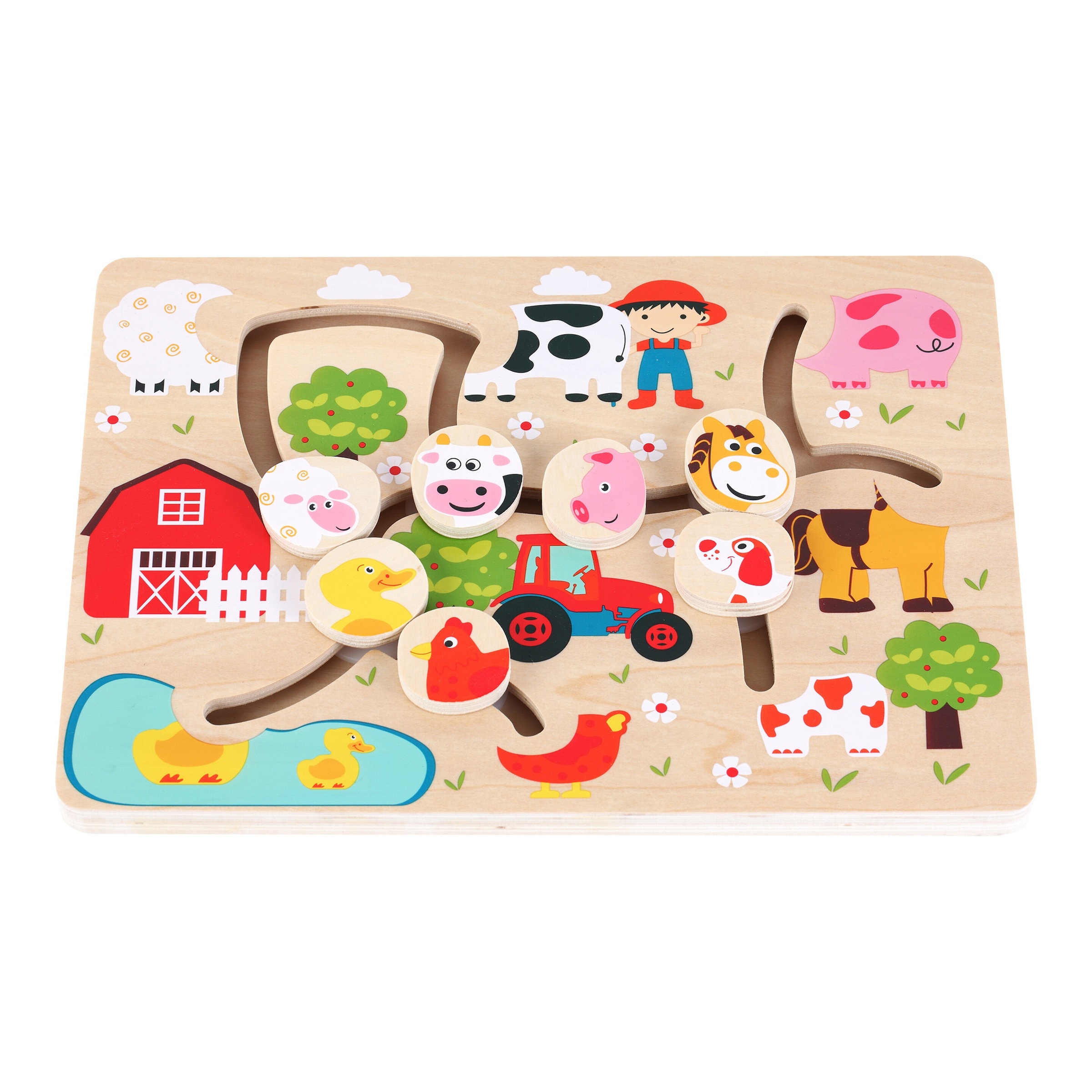 Solini Motorikspiel Tiere auf Bauernhof