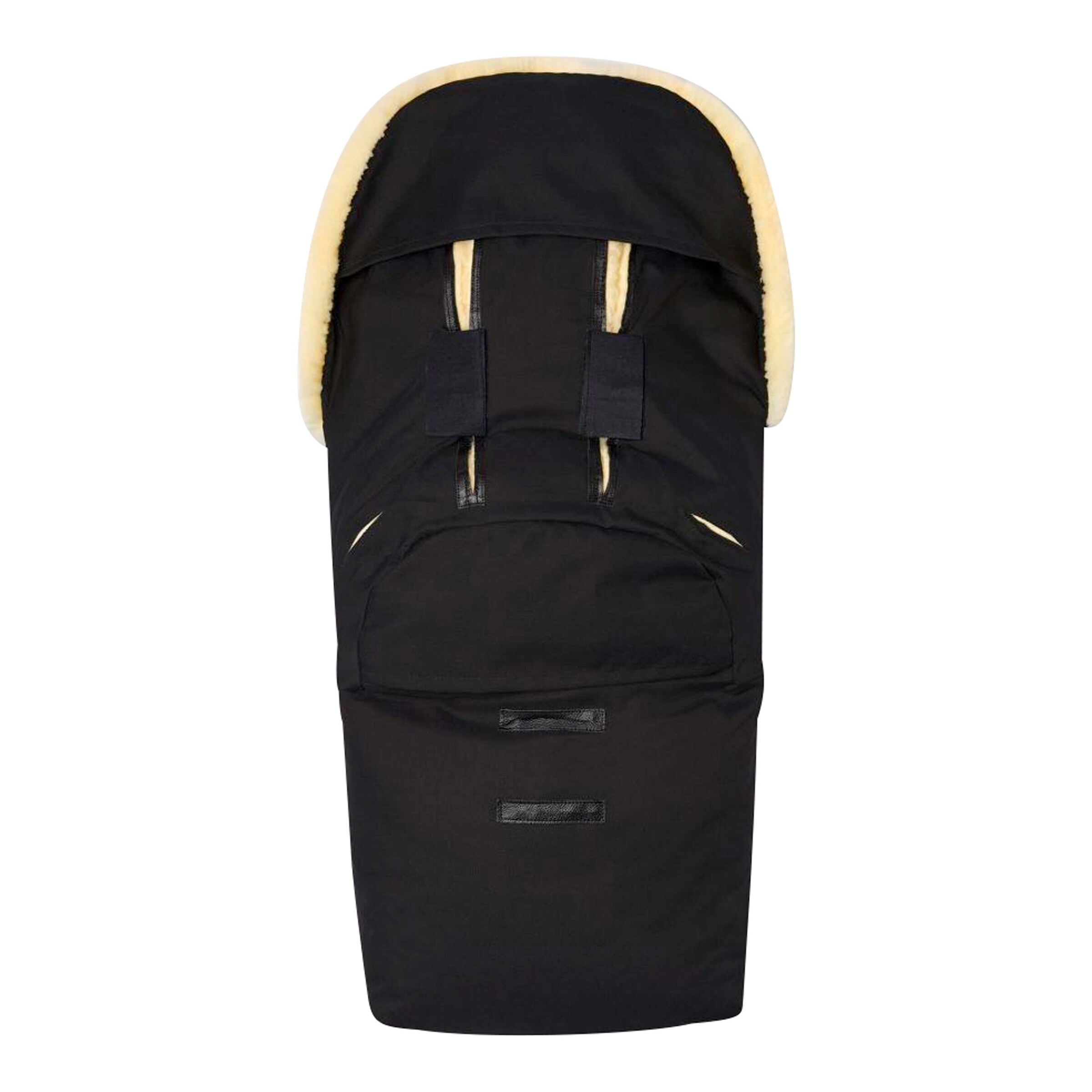 Hofbrucker Lammfellfußsack Polaris schwarz