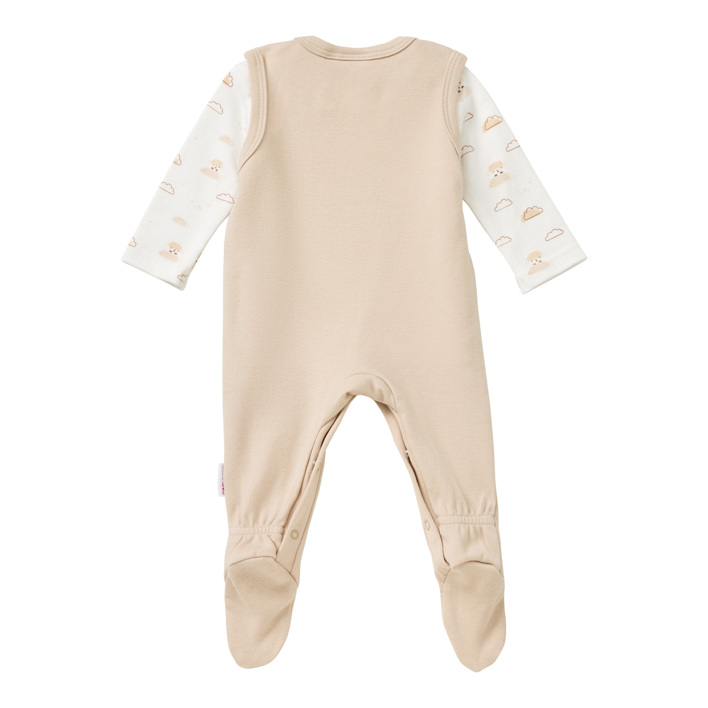 Bornino Lieblinge Strampler-Set 2-tlg. mit Shirt Schaf Wolken