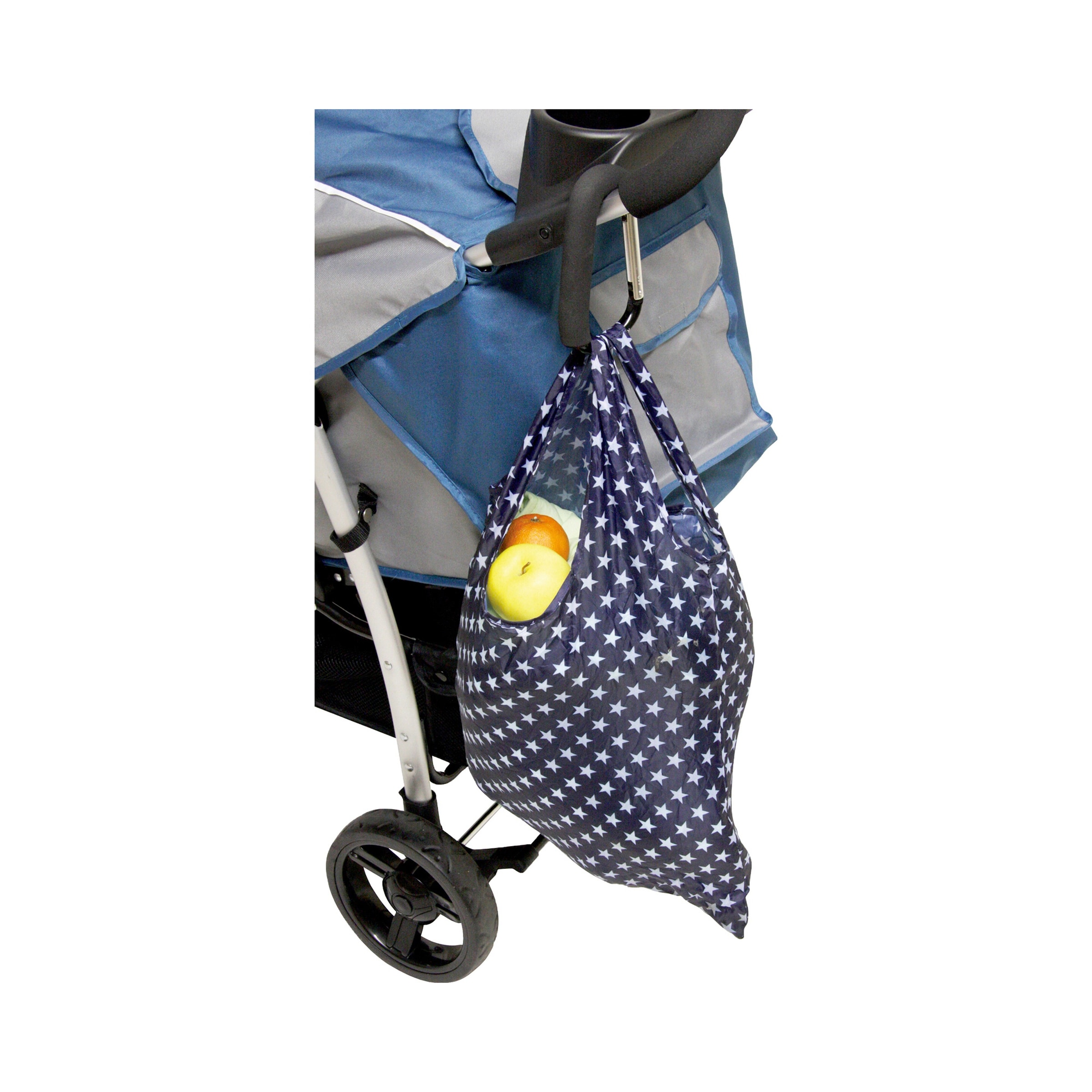 Babycab Karabinerhaken für Kinderwagen, Buggy schwarz