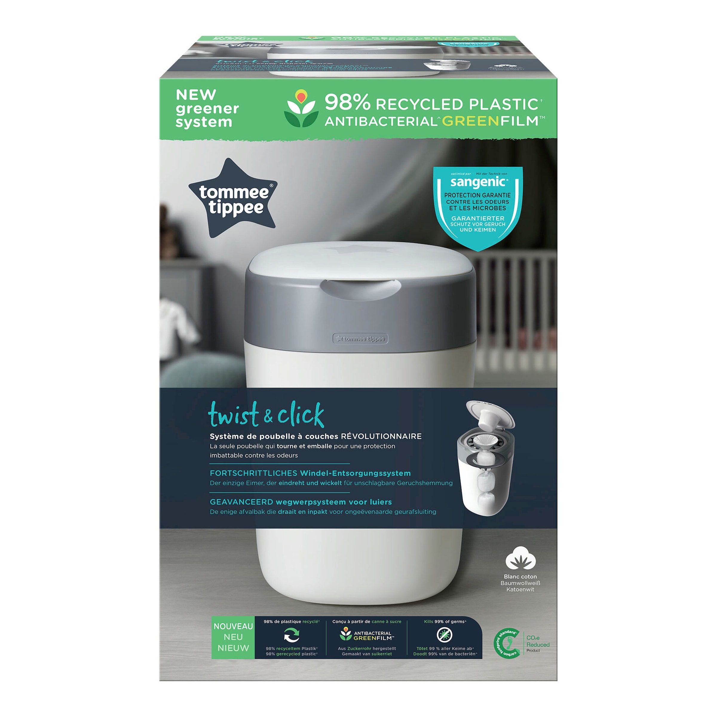 Tommee Tippee Twist & Click Windeleimer Twist & Click