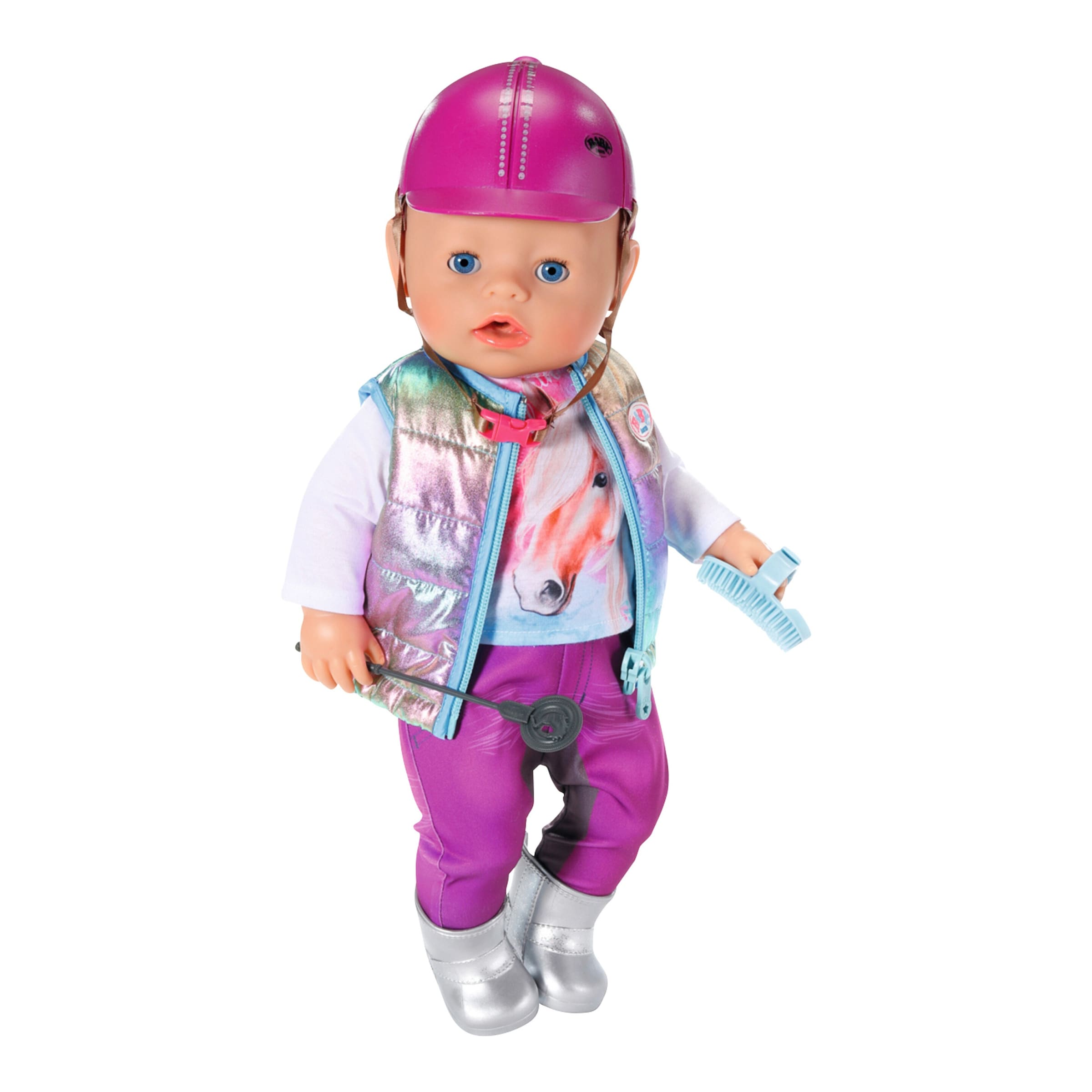 Zapf Creation Baby Born Puppen Outfit Deluxe Reiter 43cm