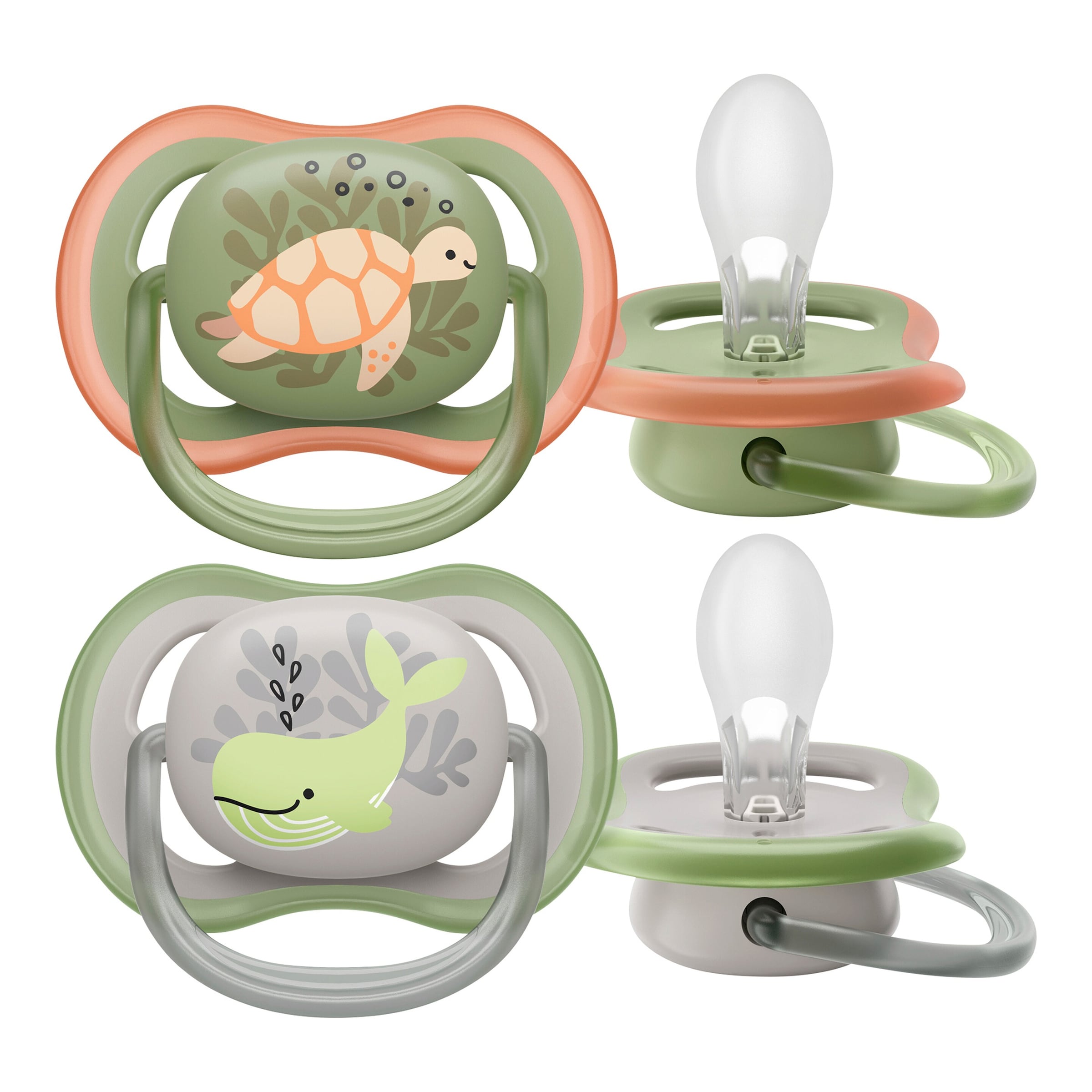 Philips Avent 2er-Pack Schnuller ultra air, 6-18M