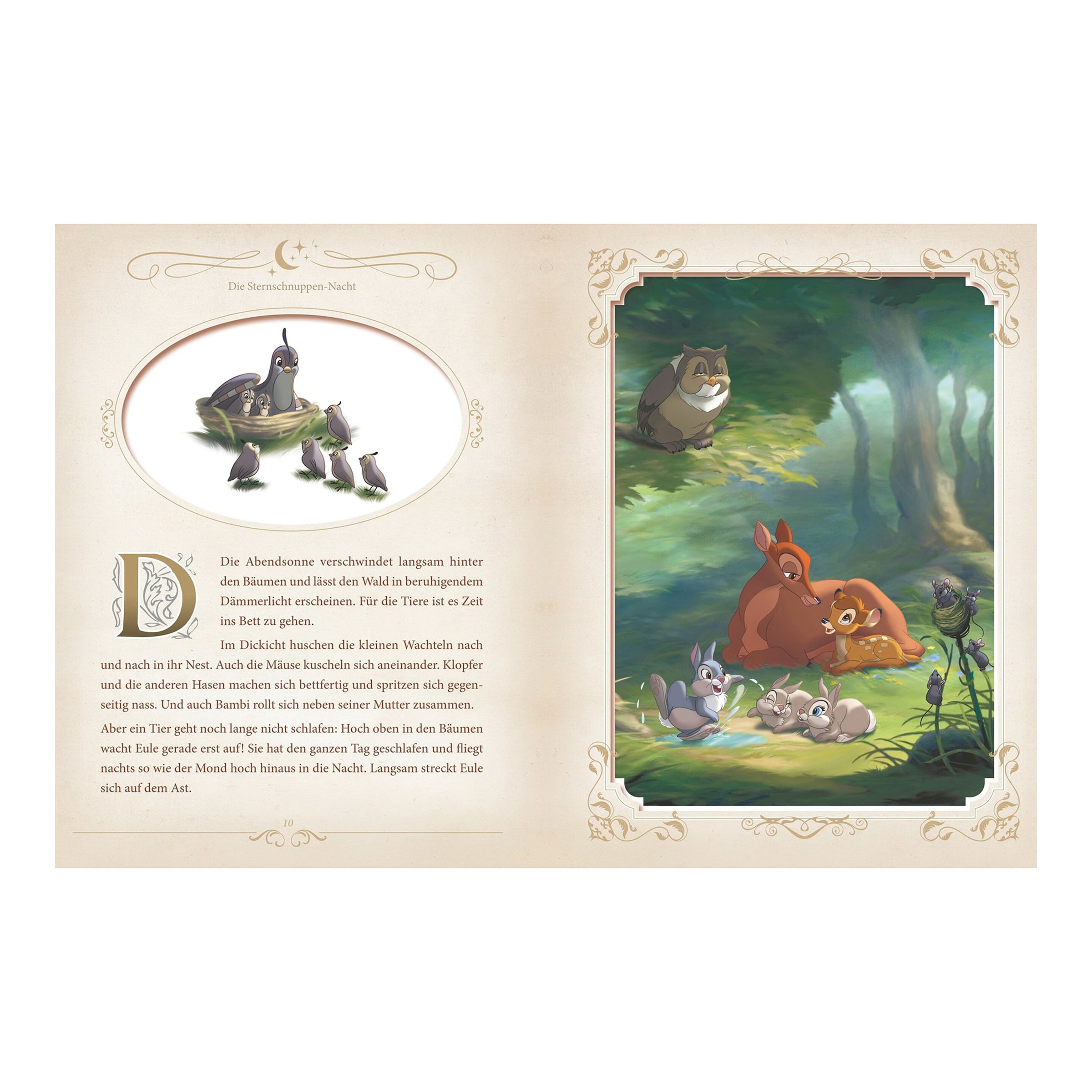 Carlsen Verlag Disney - Das große goldene Buch der Gute-Nacht-Geschichten