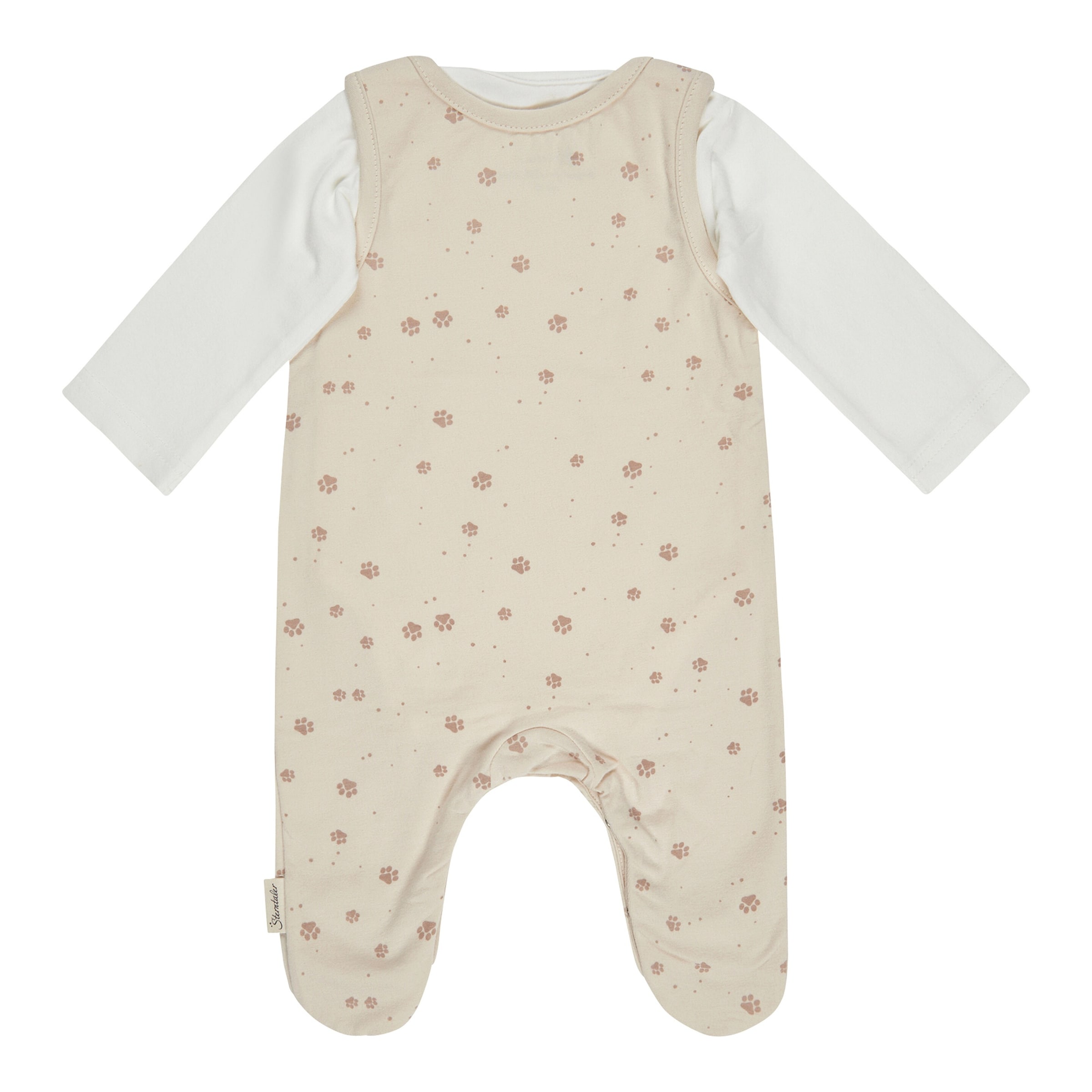 Sterntaler Strampler-Set Pfoten