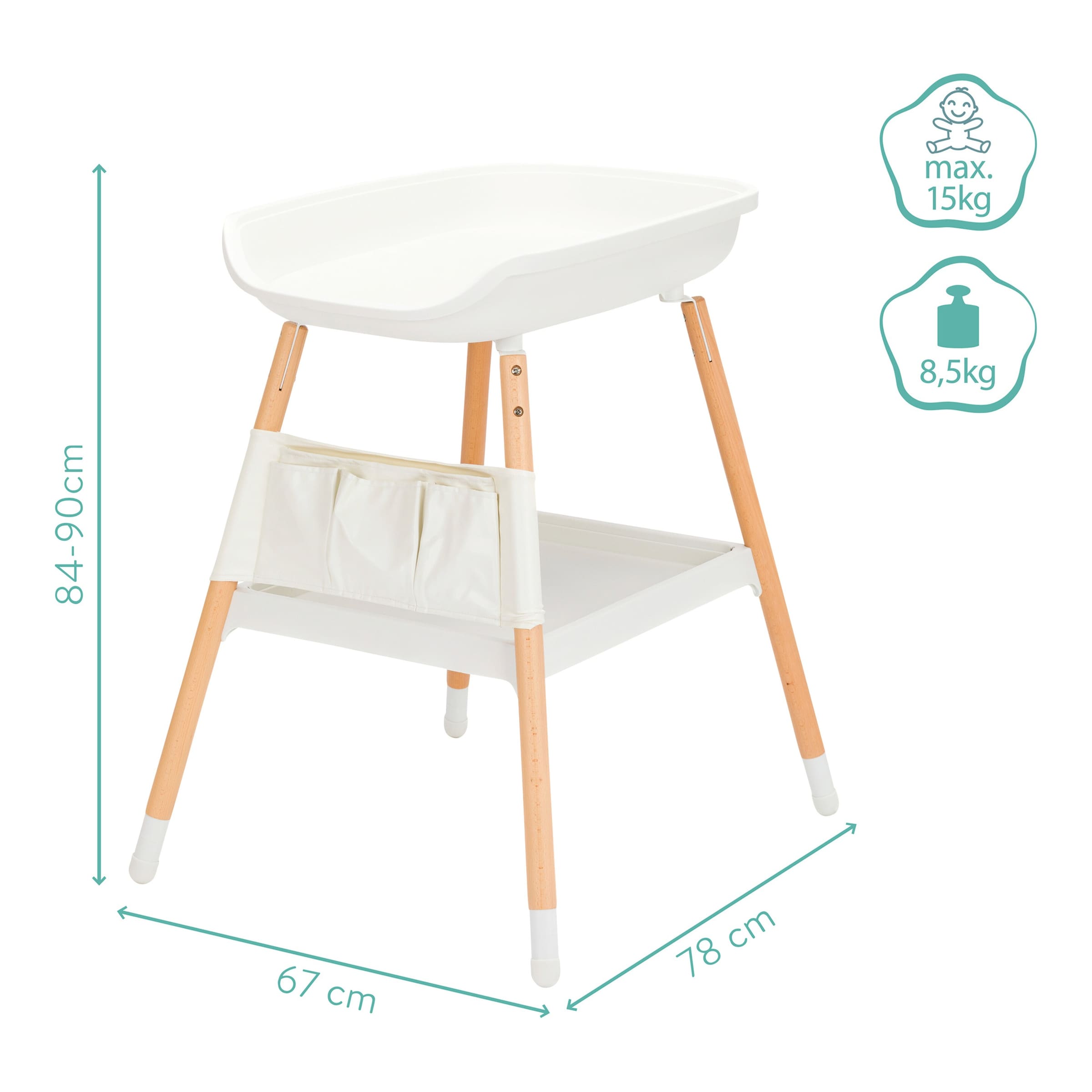 Fillikid Wickeltisch Lena