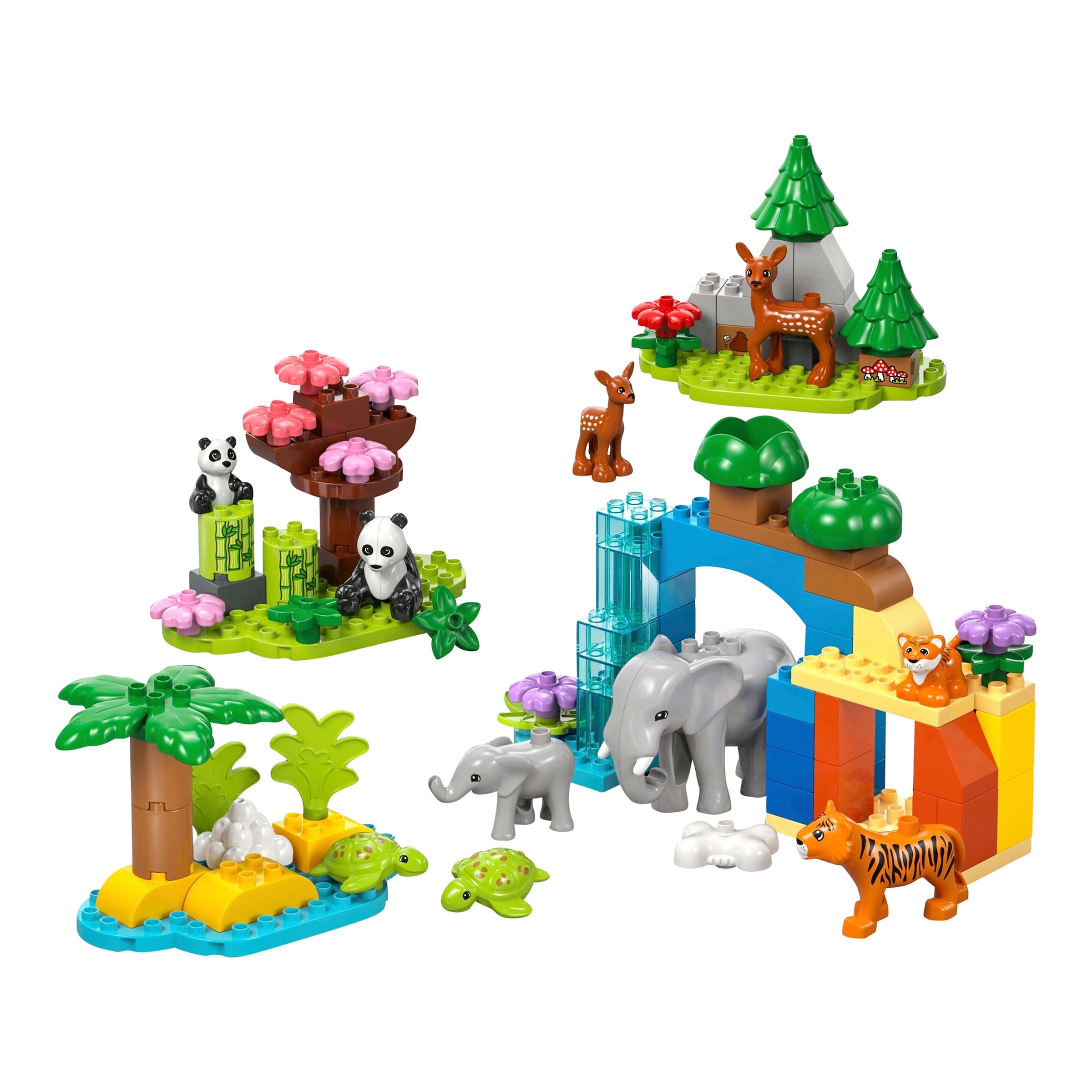 Lego® Duplo® 10446 Wildtier-Familien 3-in-1-Set