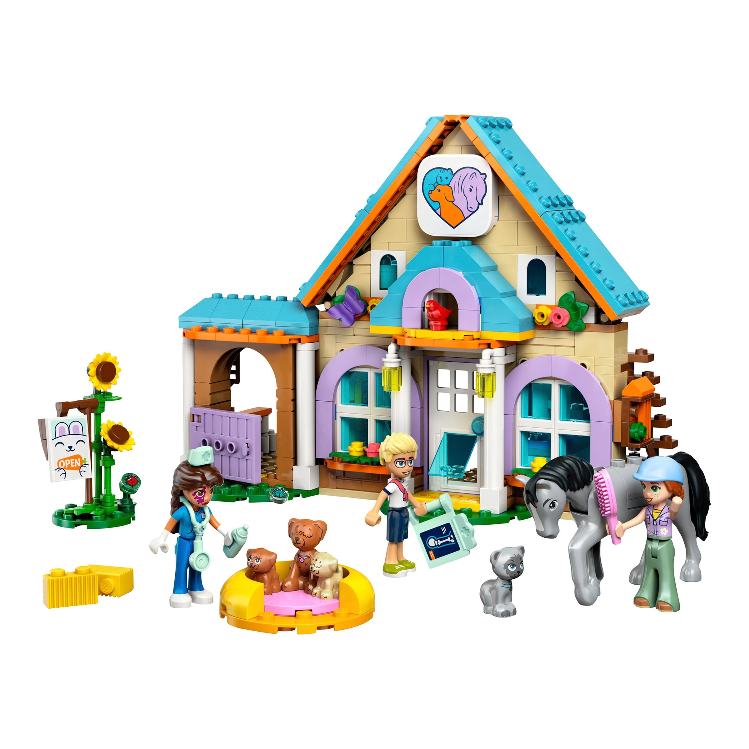 Lego® Friends 42651 Tierarztpraxis für Pferde und Haustiere