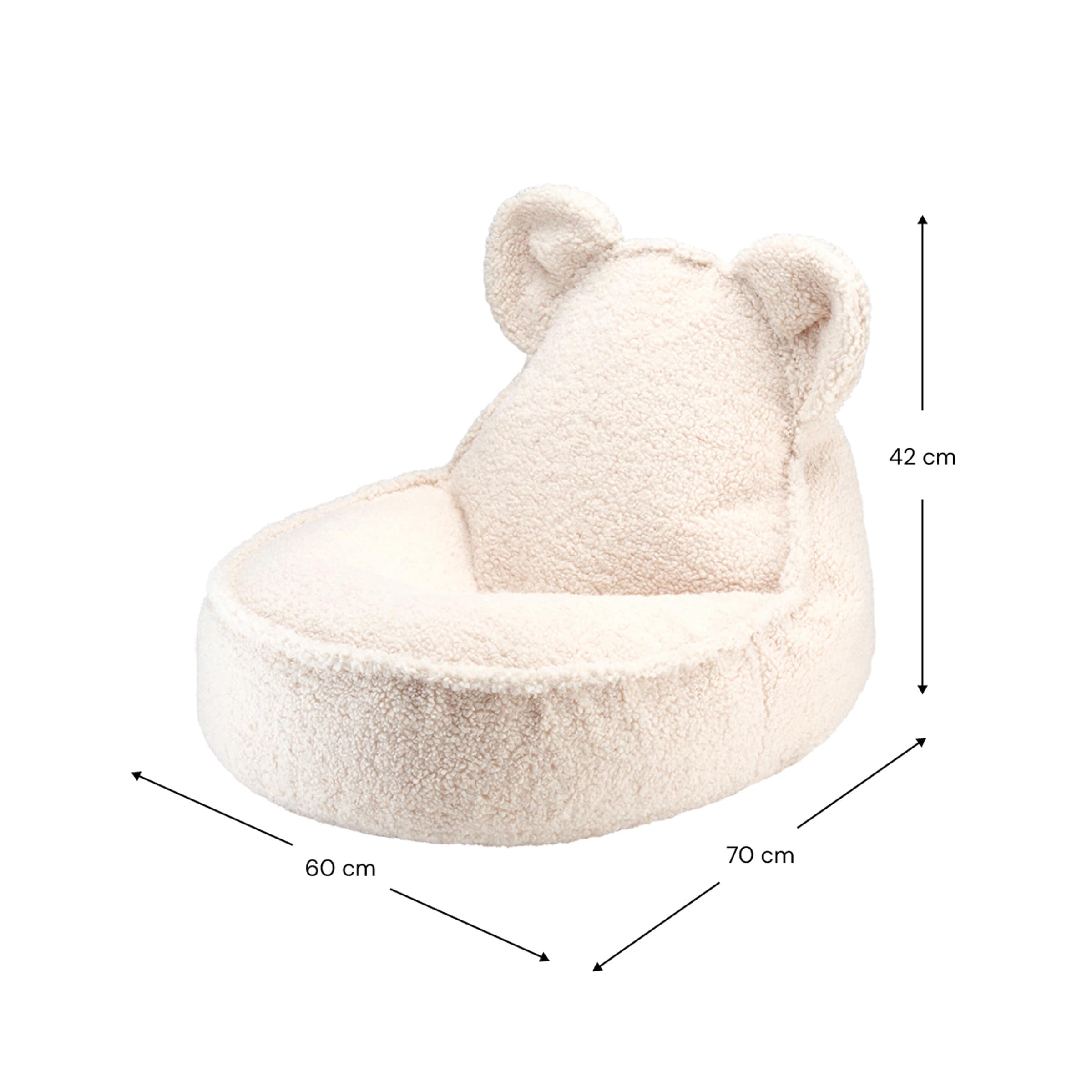 Wigiwama Sitzsack Teddybär