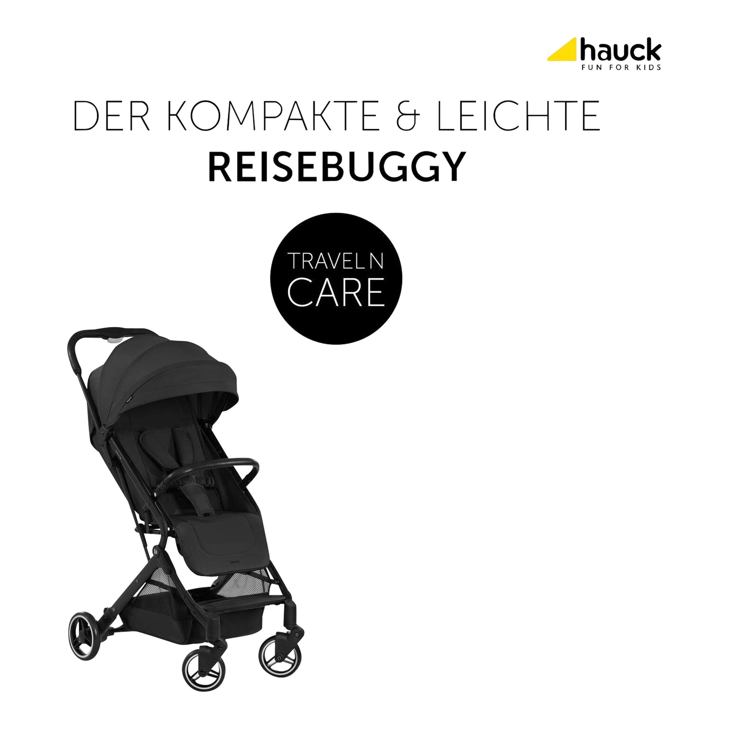 Hauck Buggy TravelNCare schwarz