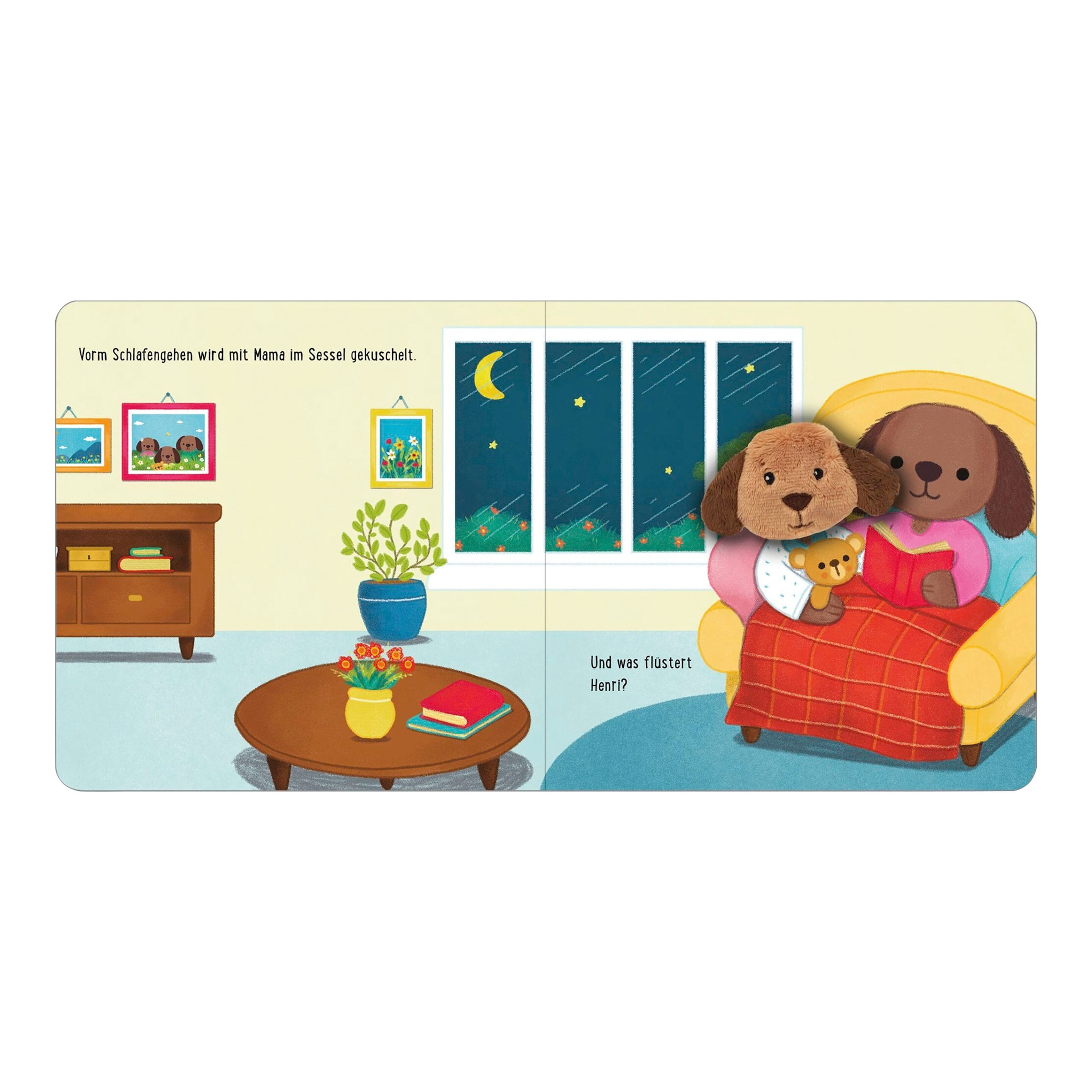 Arsedition Soundbilderbuch Meine sprechende Fingerpuppe: Was sagt der Hund?