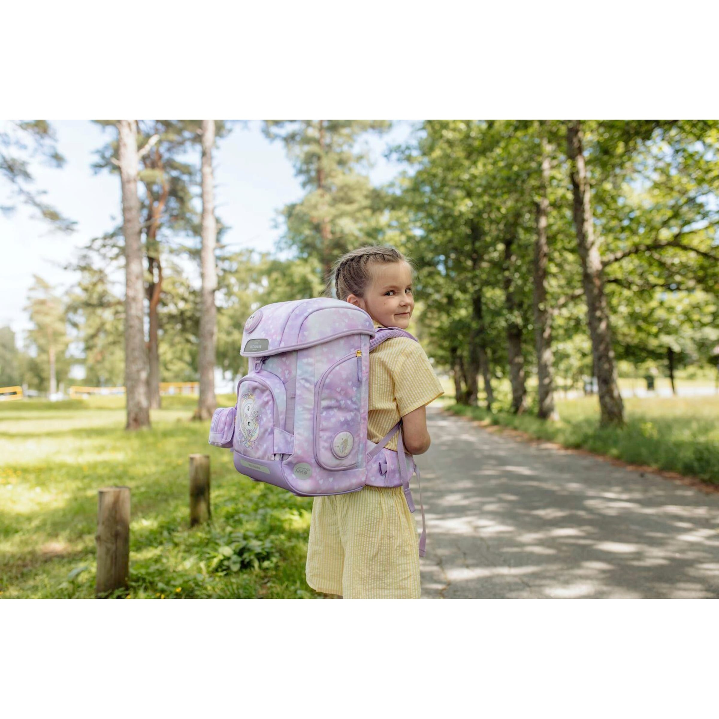 Beckmann Schulranzen-Set Plus Air 6-tlg.