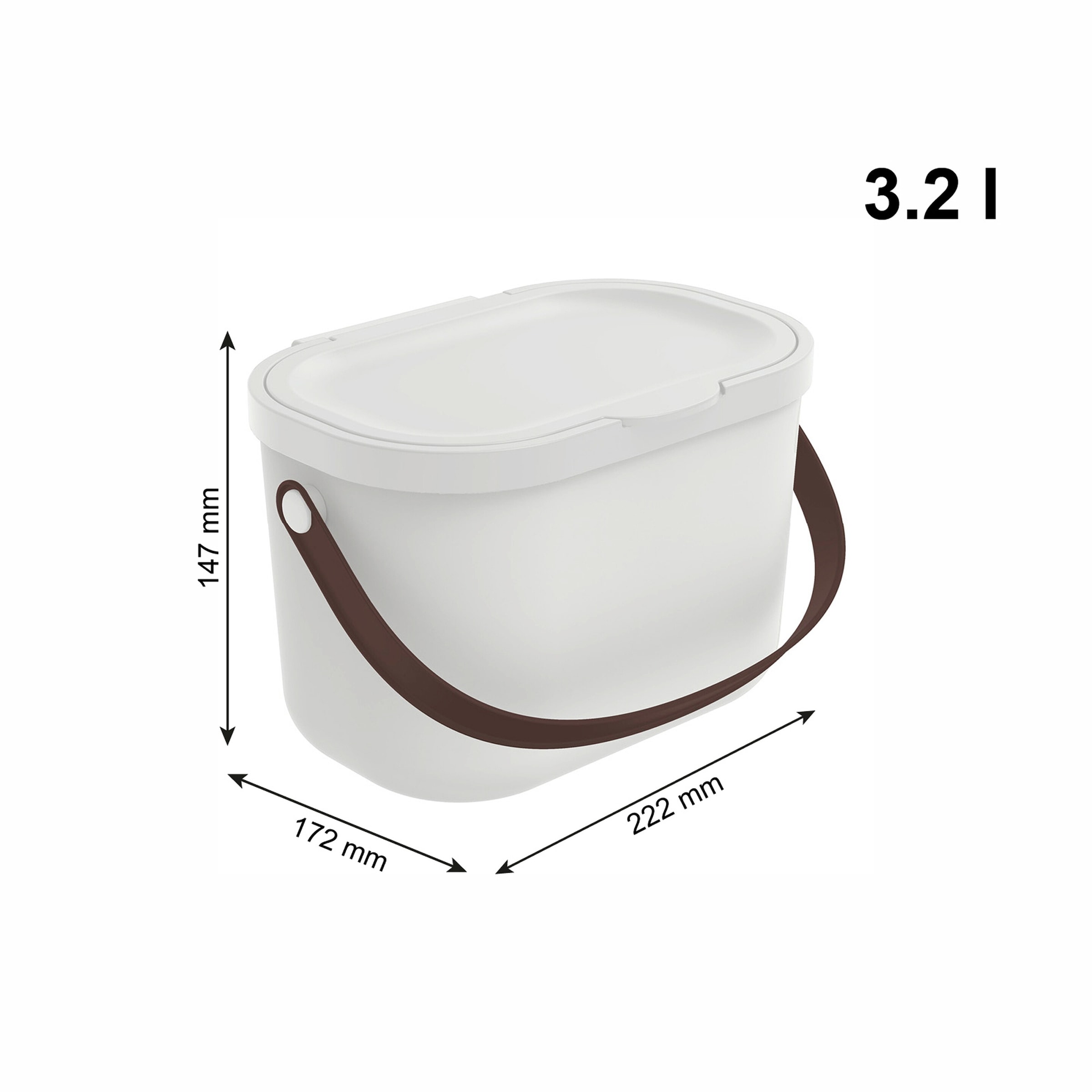 Rotho Babydesign Wickeltisch-Organizer YUMA 3,2 l