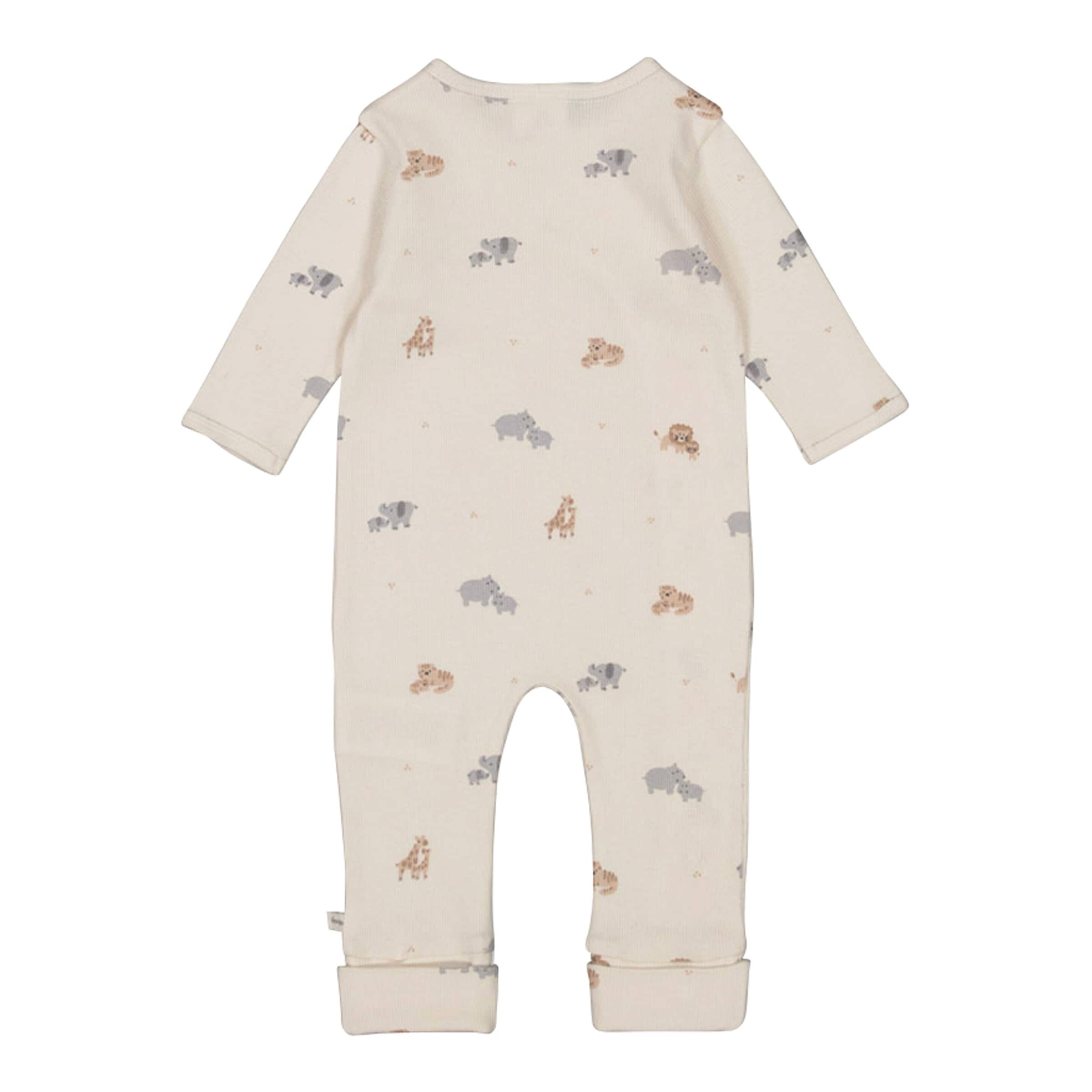 Feetje Overall mit Klappfuß Safari Rippqualität