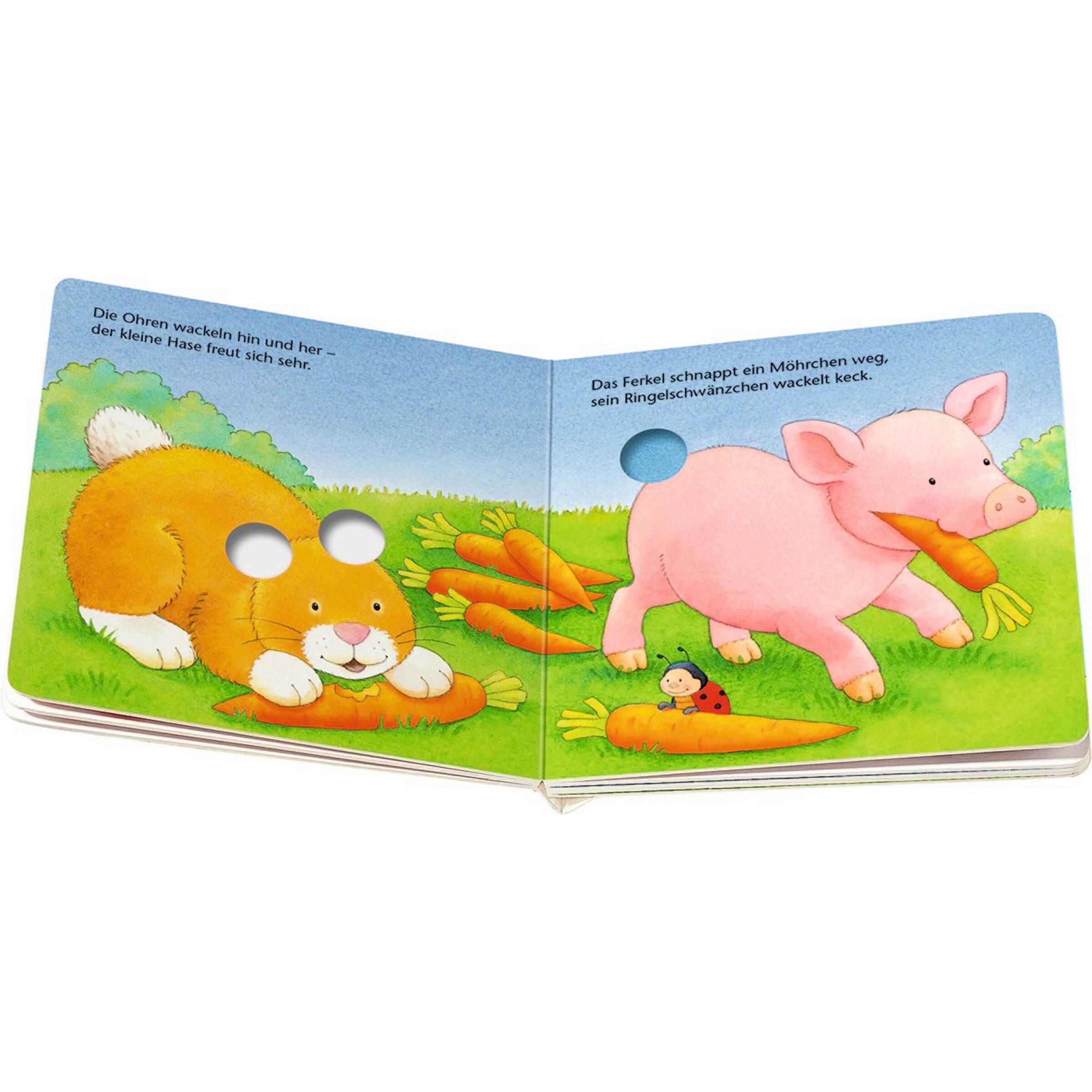Ravensburger Ministeps Pappbilderbuch Lustige Kribbel-Krabbel Tiere