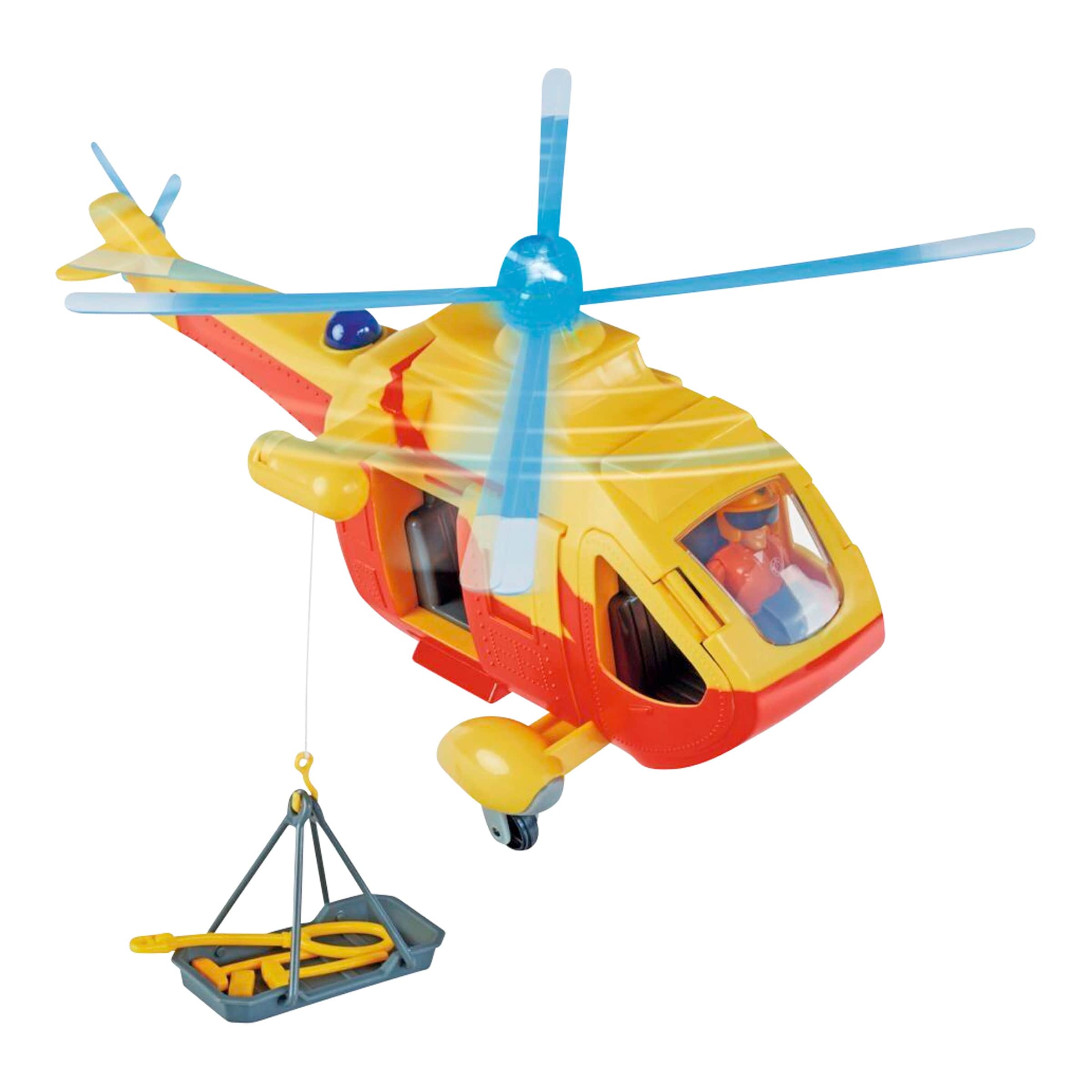 Simba Feuerwehrmann Sam Sam Hubschrauber Wallaby II mit Figur Update