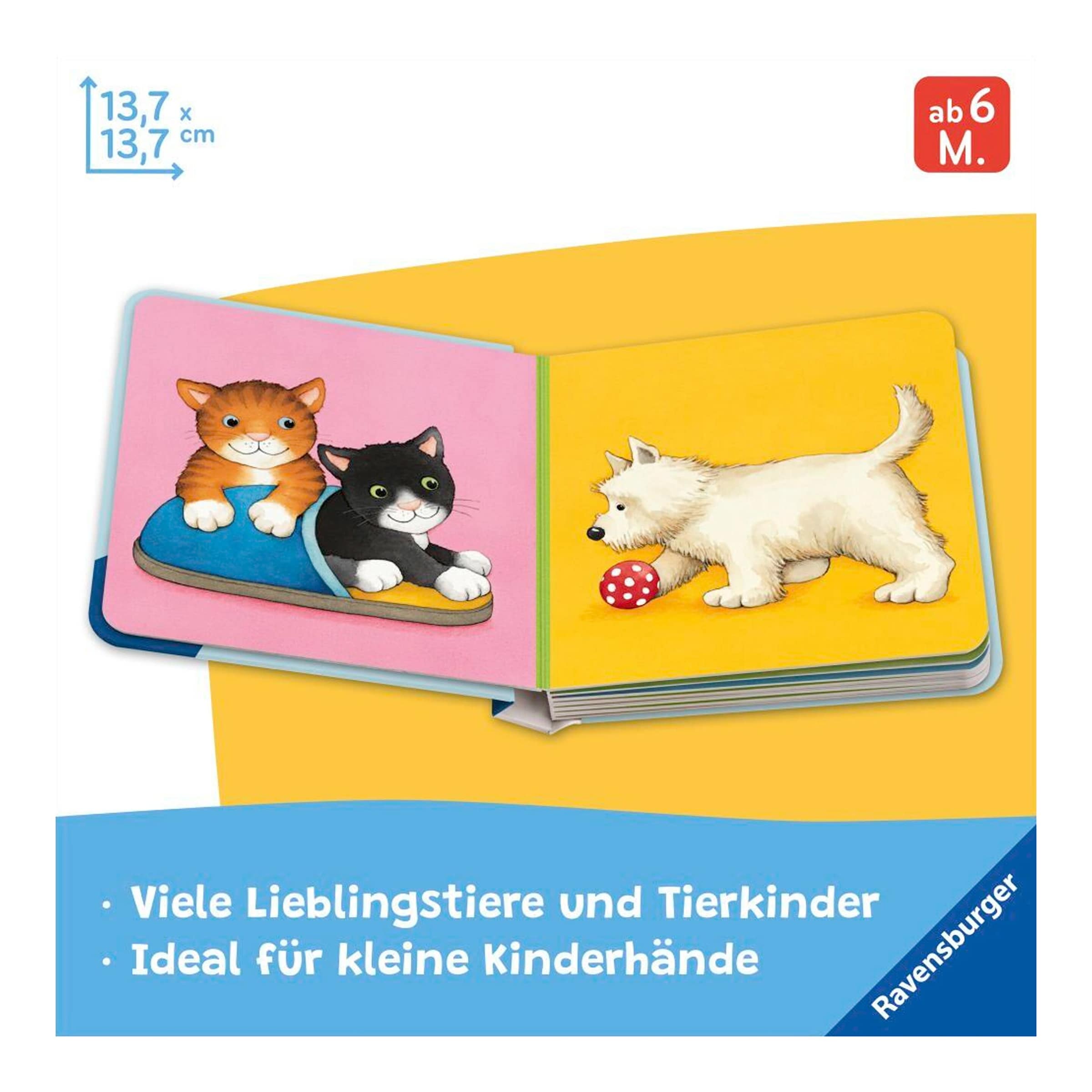 Ravensburger Pappbilderbuch Meine allerersten Tiere