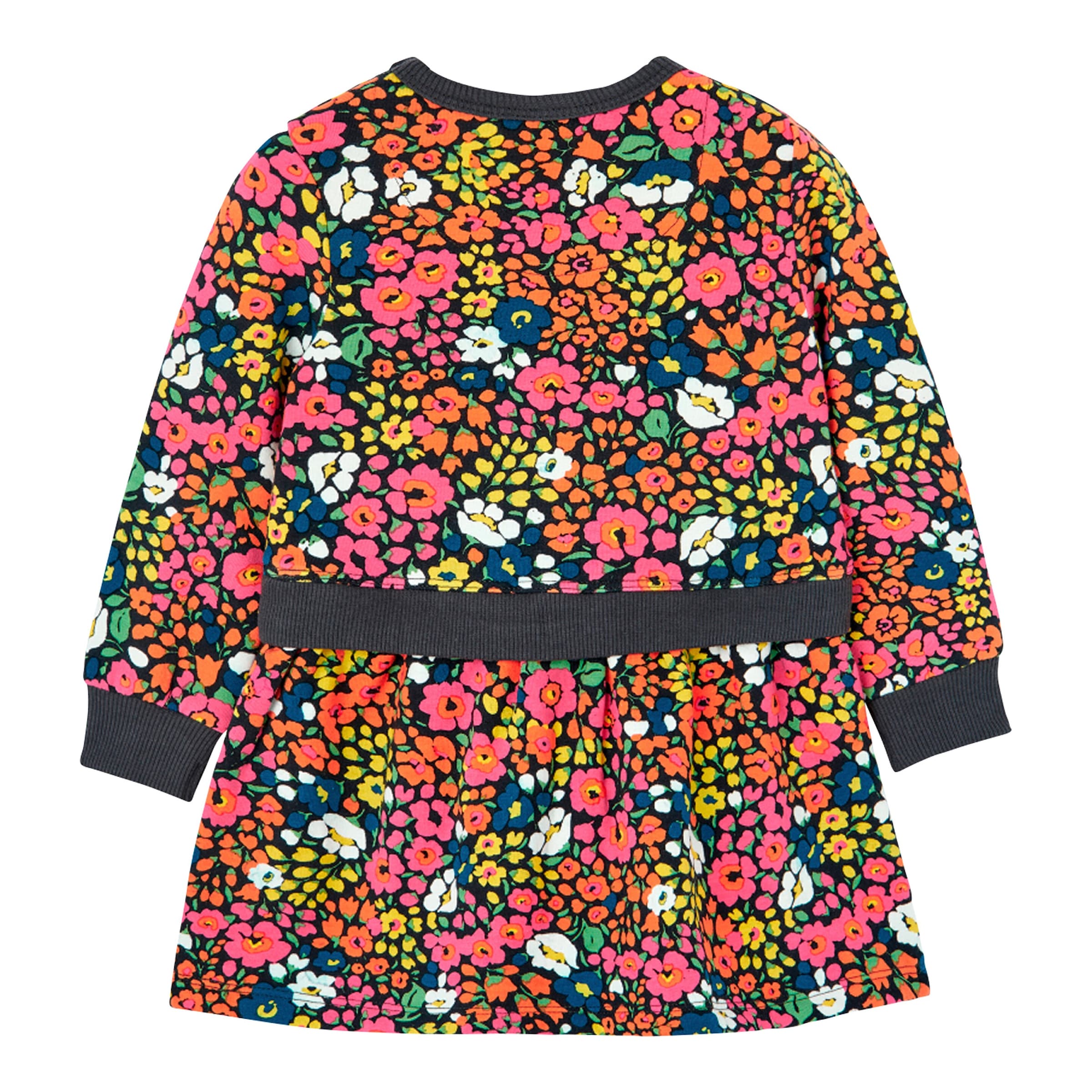 Boboli Sweatkleid langarm Blumen