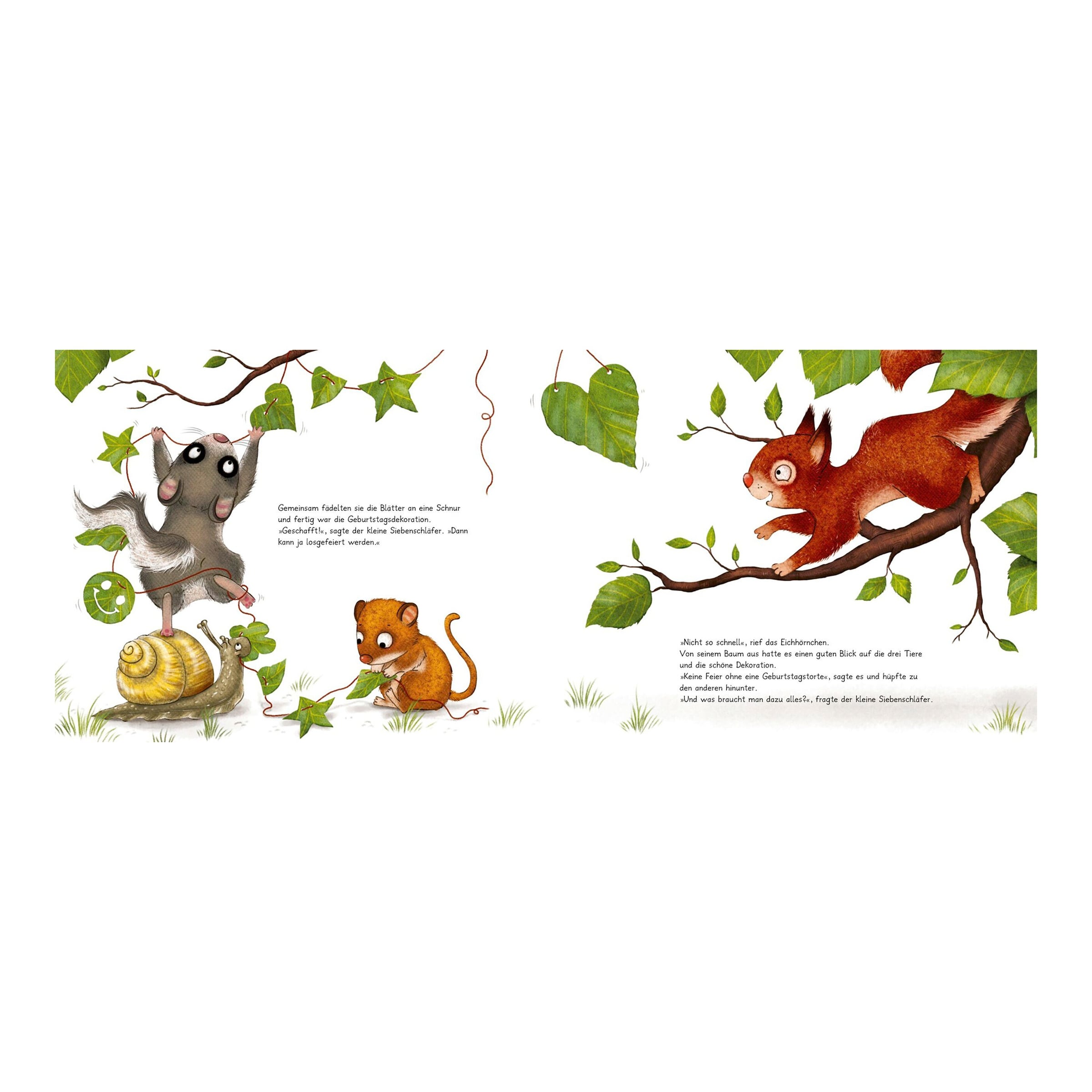 Thienemann-Esslinger Der kleine Siebenschläfer Die Geschichte vom kleinen Siebenschläfer, der endlich Geburtstag feiern wollte