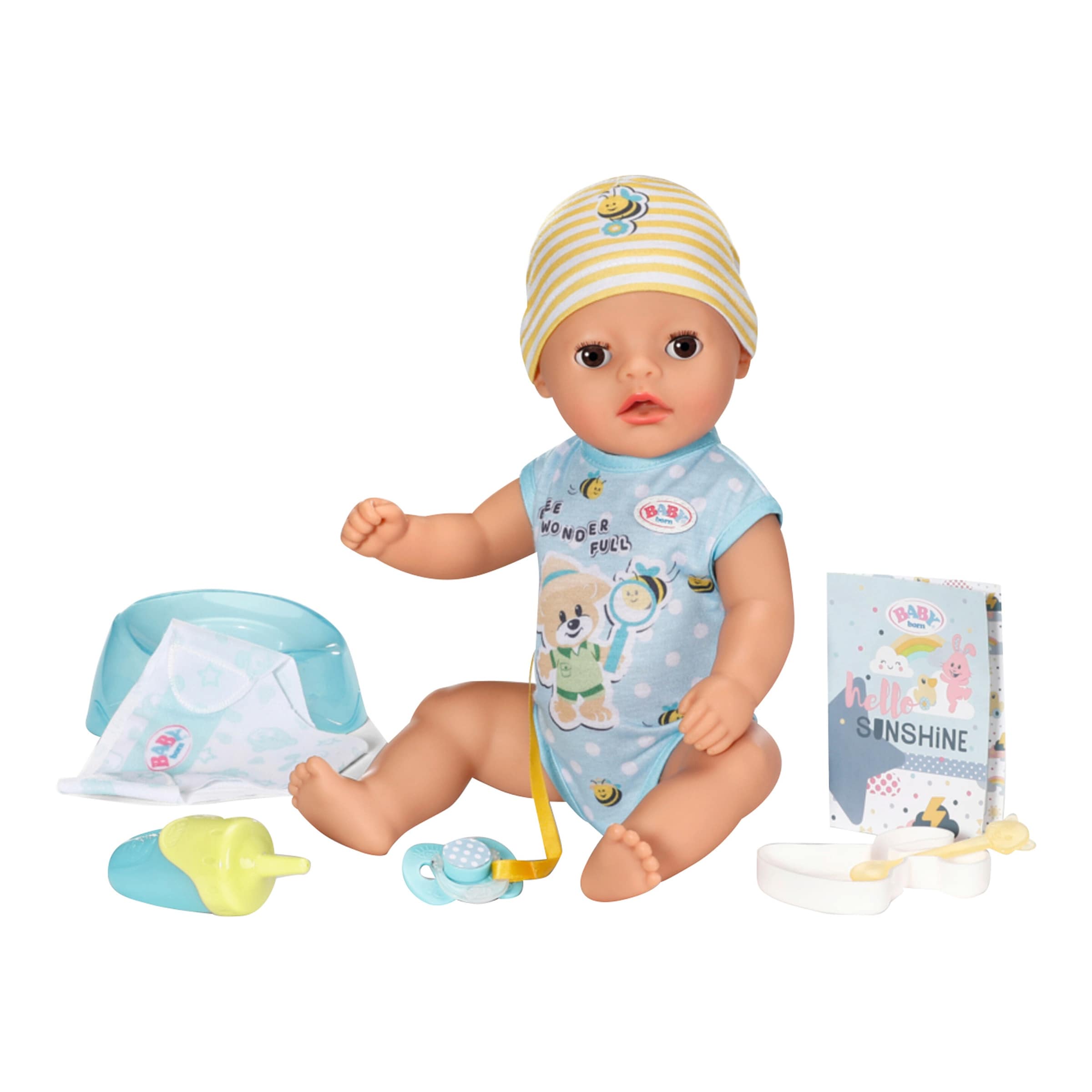 Zapf Creation Baby Born Puppe Little Baby Boy 36cm