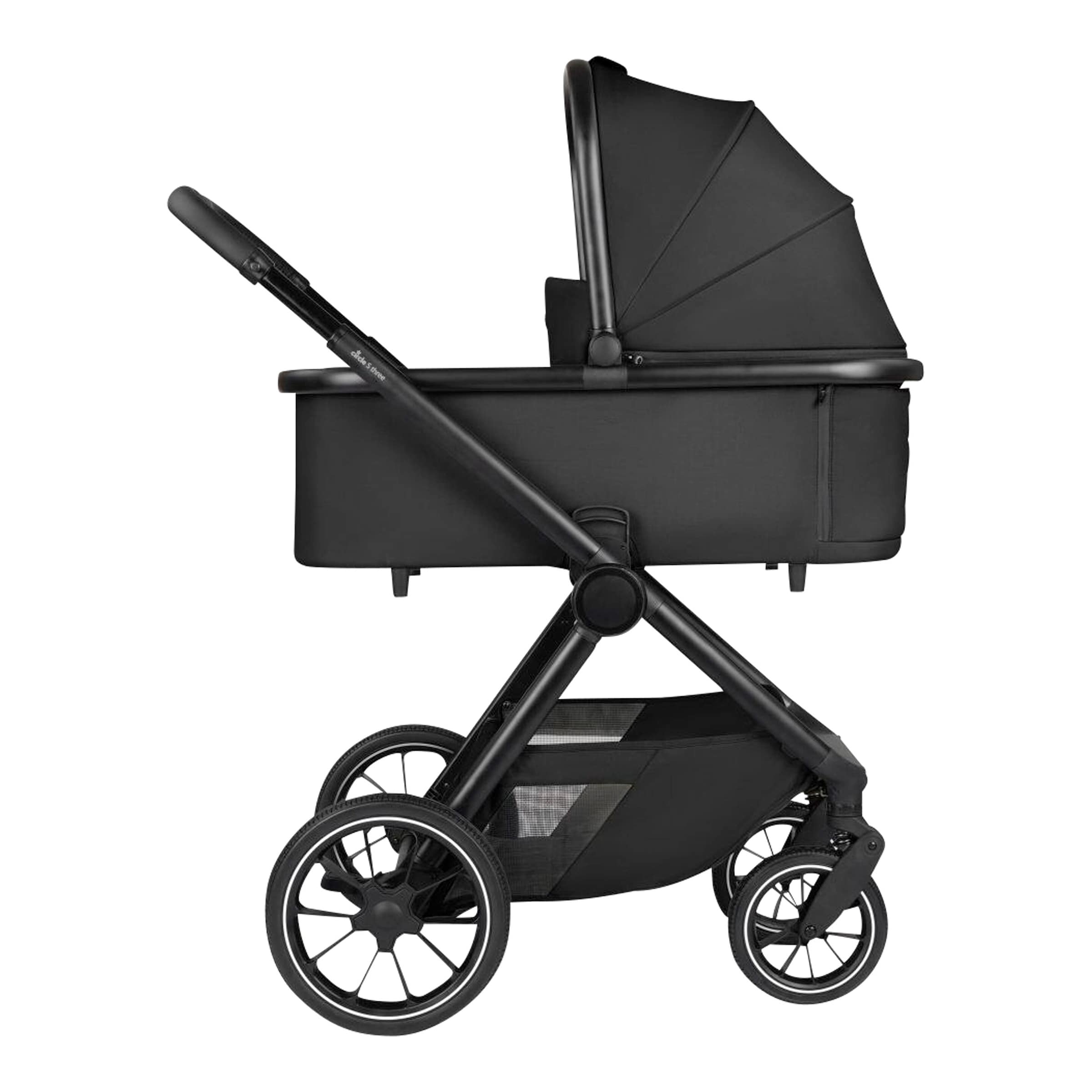 Circle Kombikinderwagen S Three schwarz
