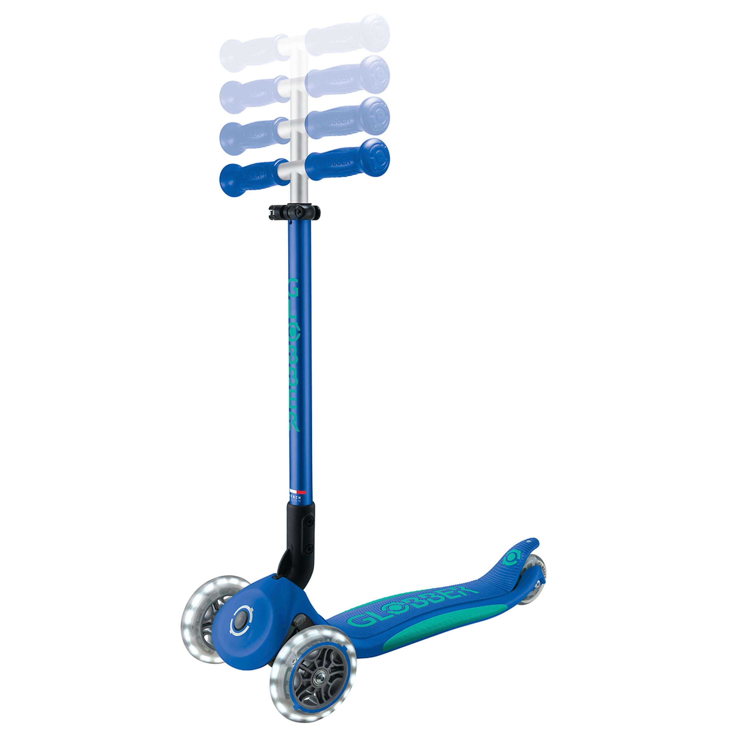 Globber Scooter PRIMO Foldable Plus Lights