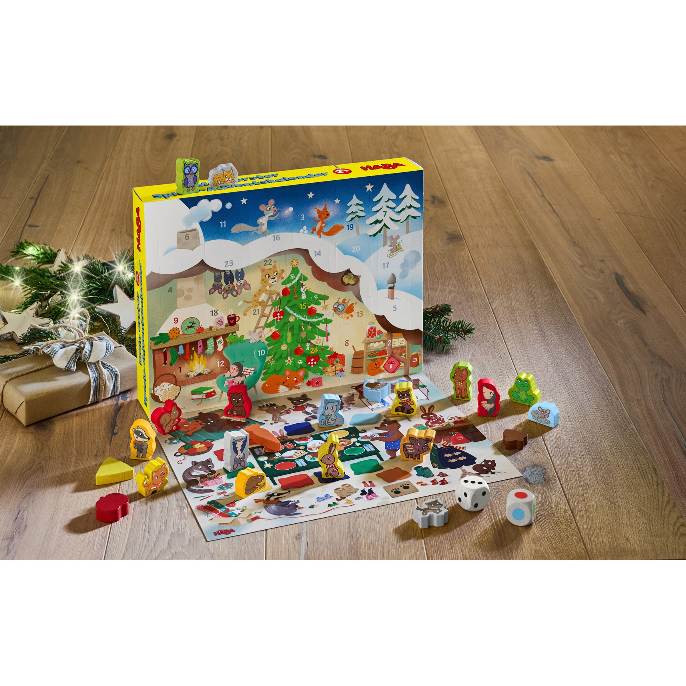 Haba Mein erster Spiele-Adventskalender - Weihnachten in der Bärenhöhle