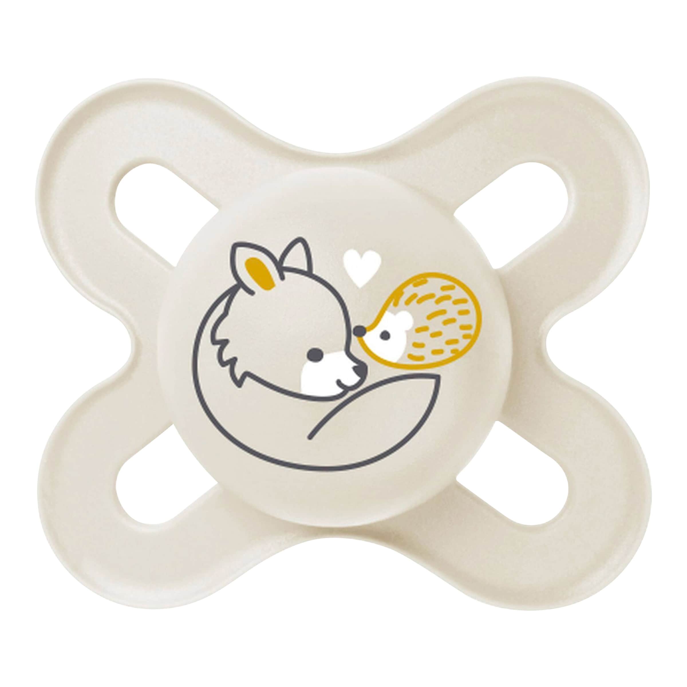 Mam 2er-Pack Schnuller Original Start Silikon, 0-2M