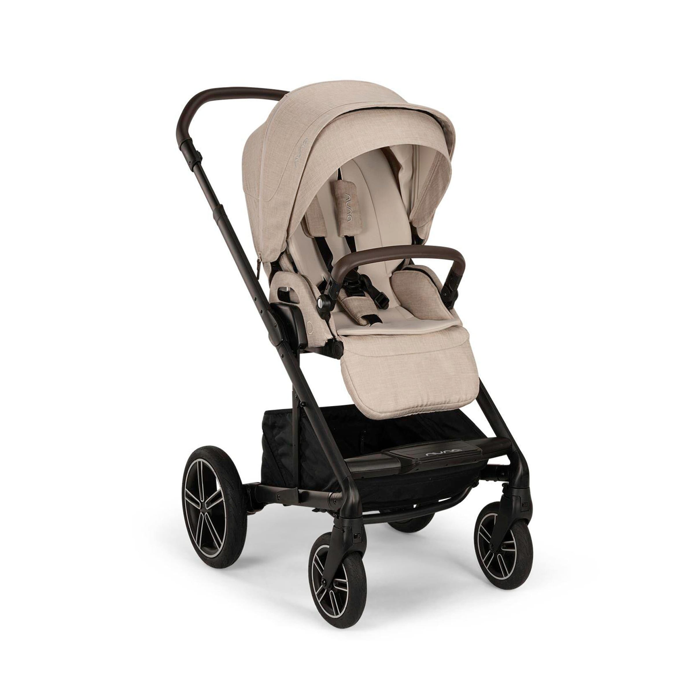 Nuna Kombikinderwagen Mixx Next Travel-Set inkl. Babyschale Pipa Next und Isofix-Basis Base Next beige