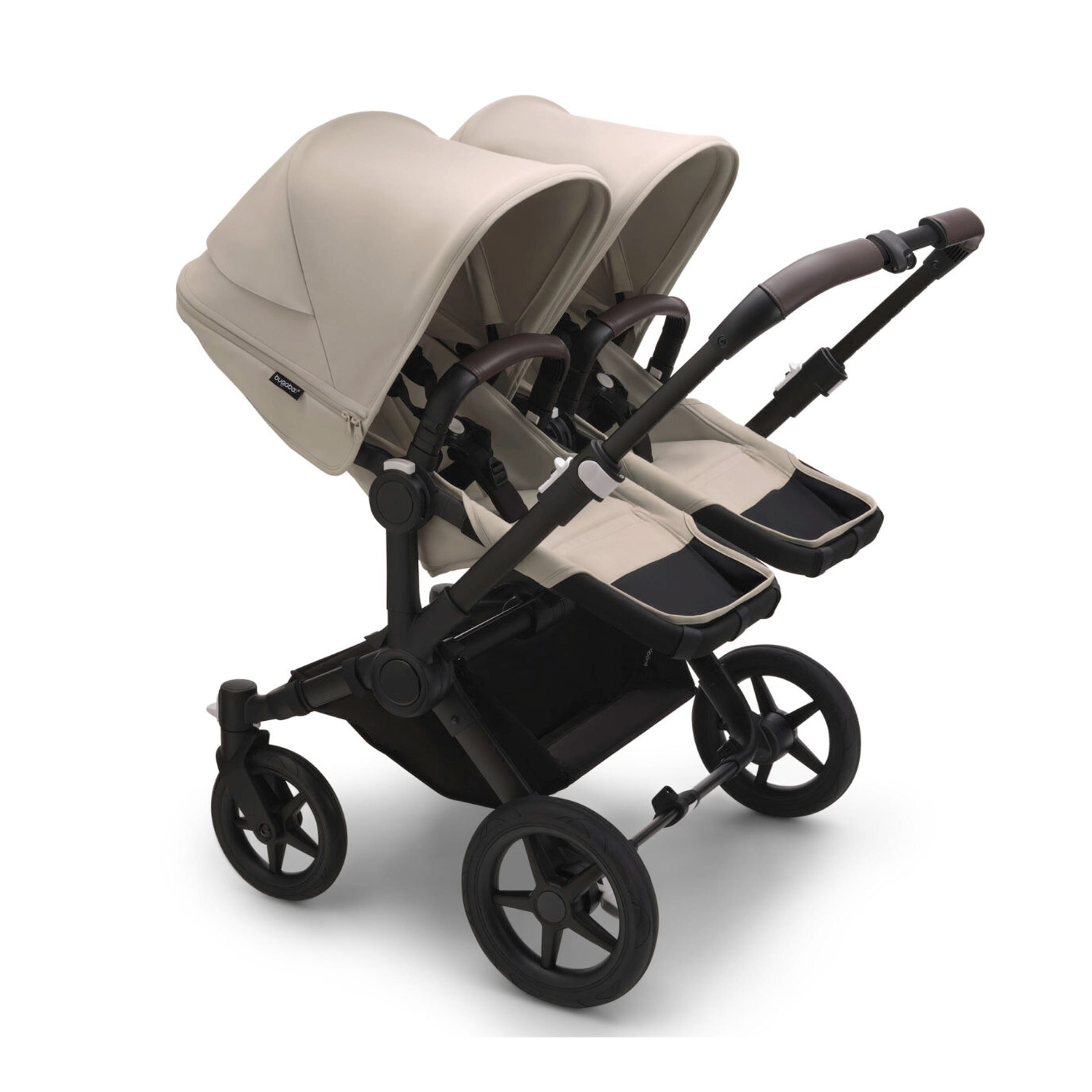 Bugaboo Donkey 5 Zwillings- und Kinderwagen Geschwisterwagen Bundle Twin beige