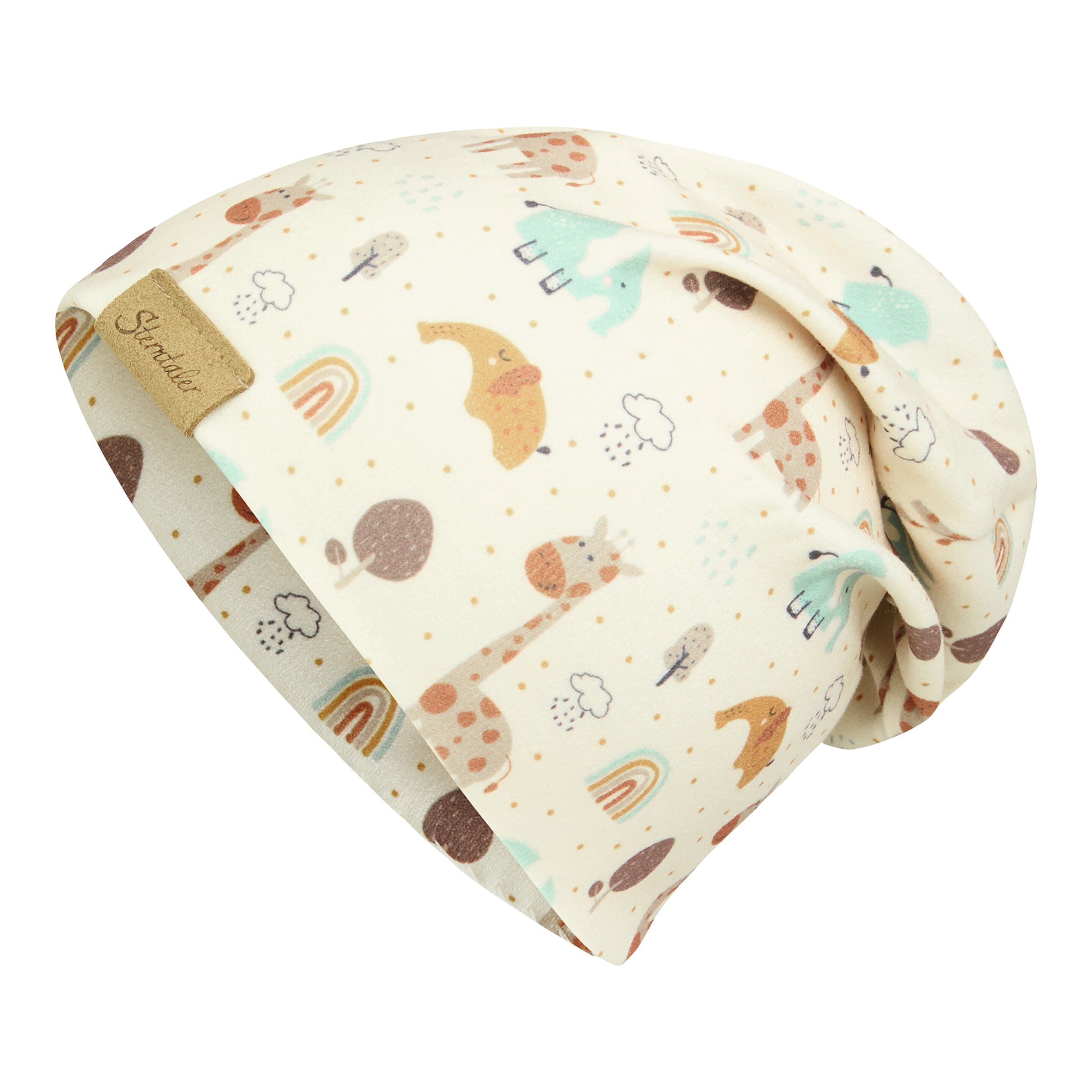 Sterntaler Beanie Tiere Regenbogen