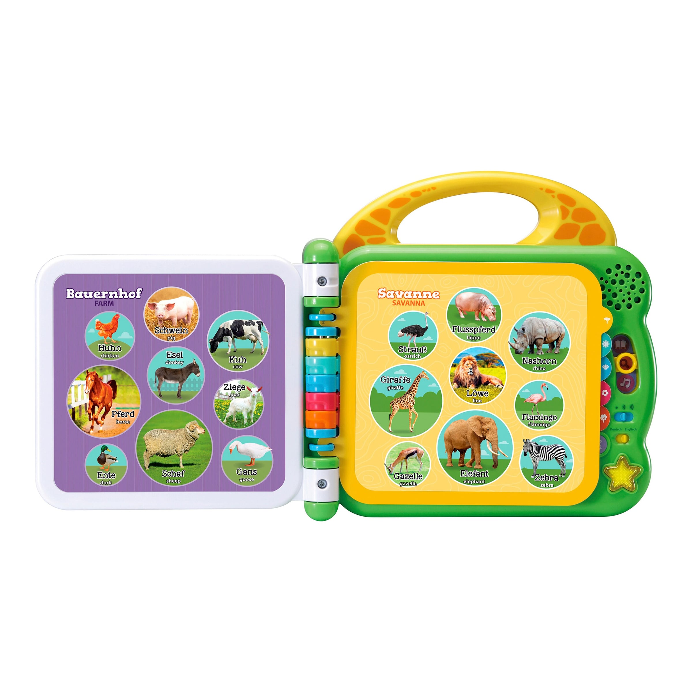 Vtech Vtech Baby Lernspaß Mein 100-Wörter-Buch - Tiere