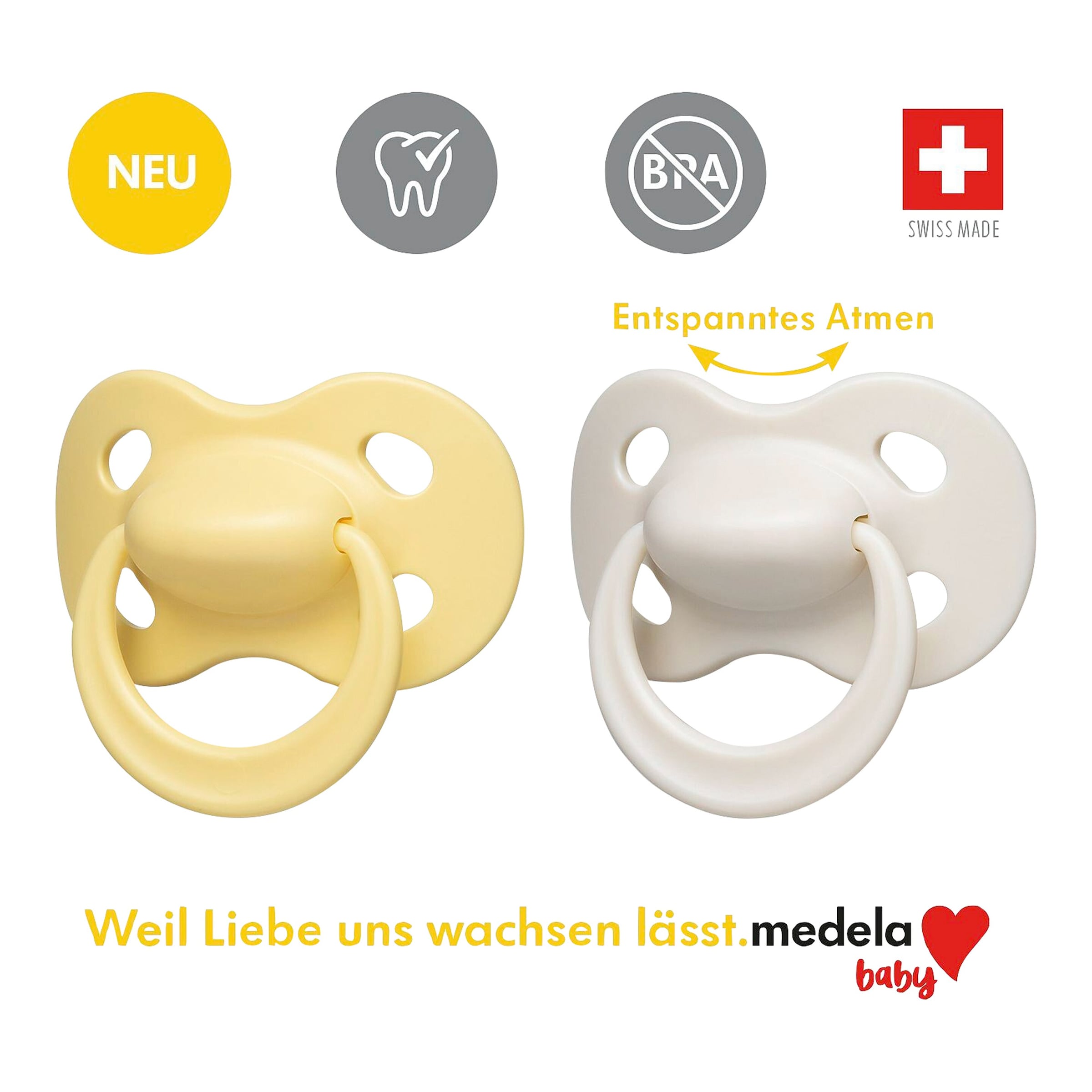 Medela Baby 2er-Pack Schnuller Original 6-18M