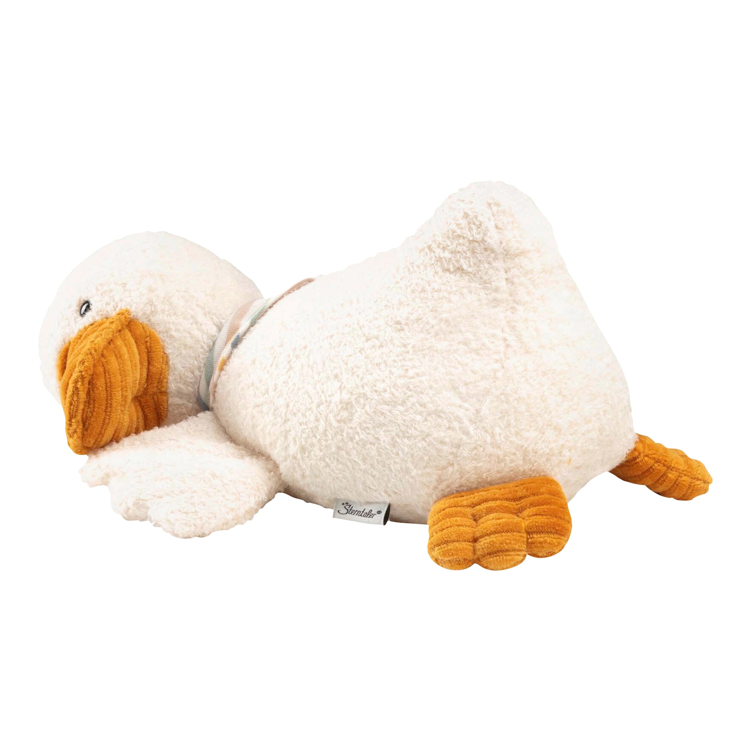 Sterntaler Kuscheltier Schlaf-Gut Figur Ente Edda mit Herzton Modul 25cm