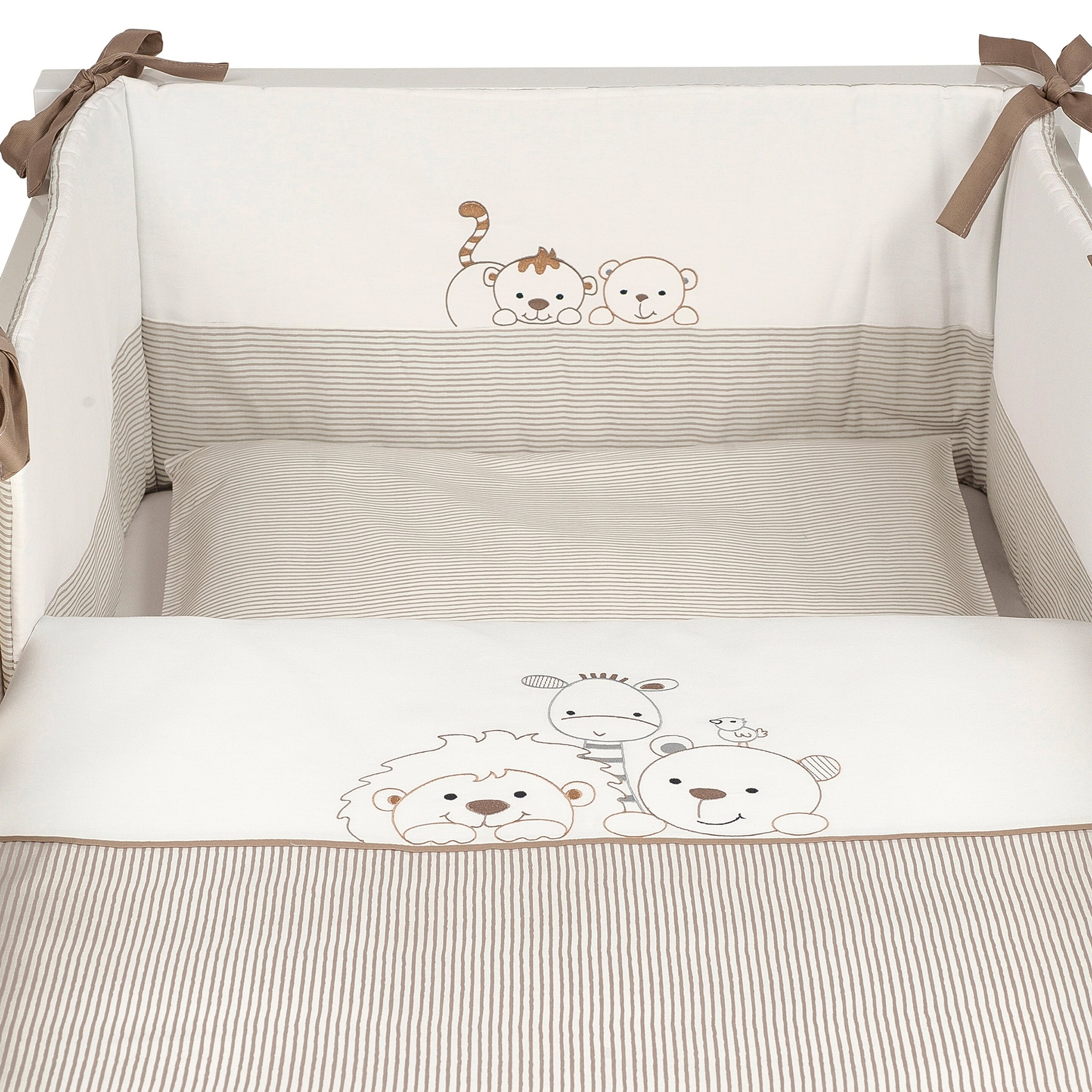 Bornino Home Bettwäscheset Wild Friends 4-teilig