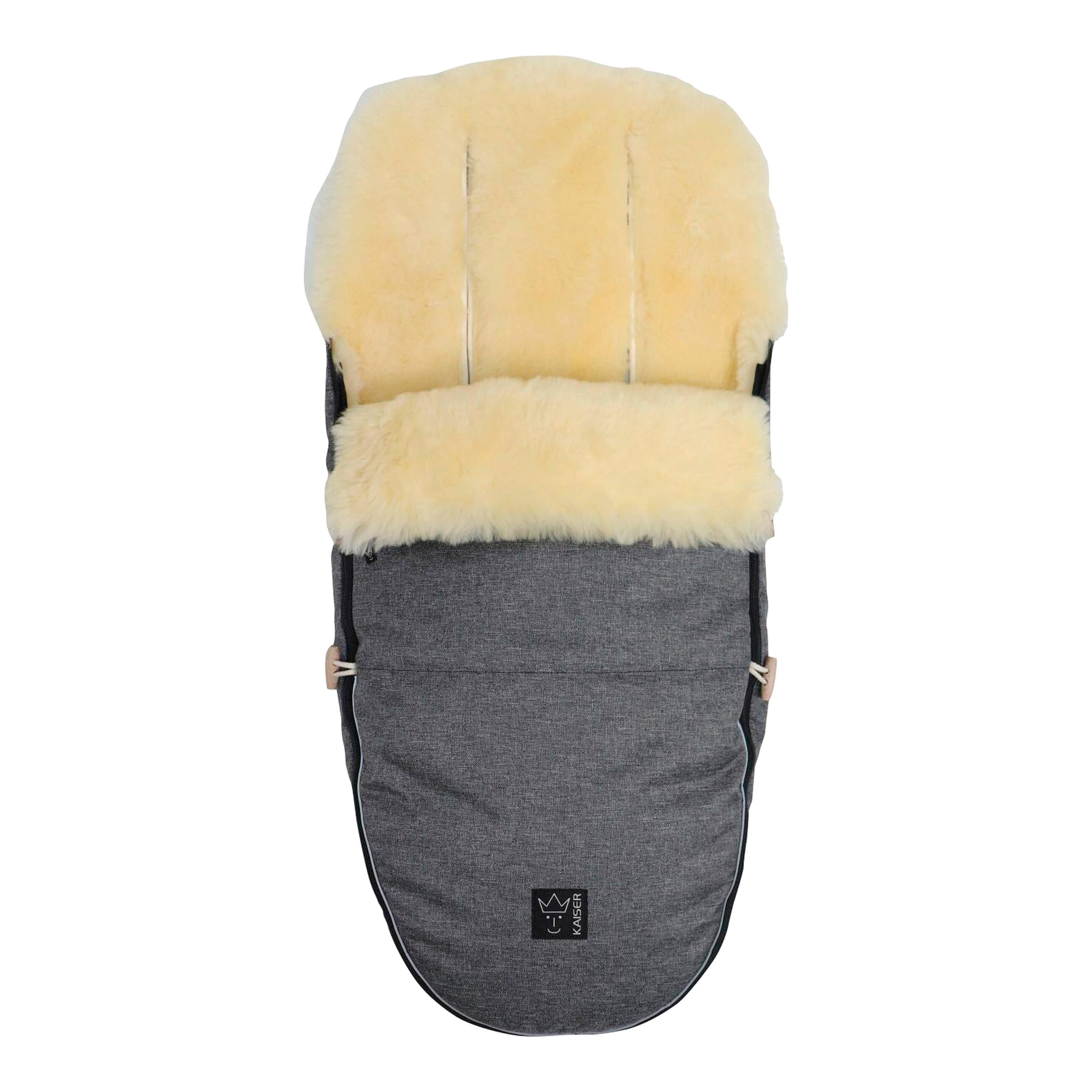 Kaiser Lammfell-Fußsack LOVE THE NATURE