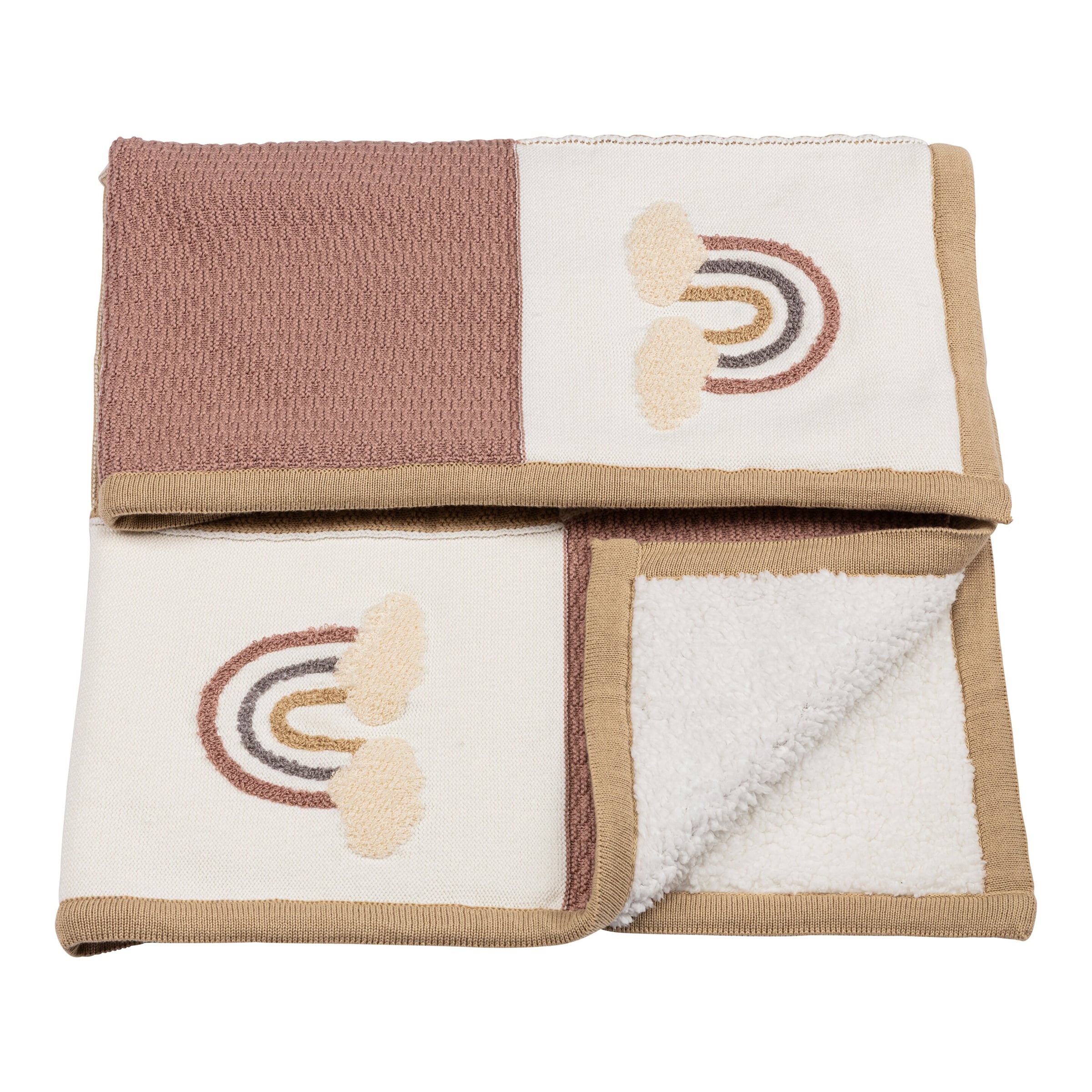 Bornino Home Babydecke Winter-Kuscheldecke Little Cloud Dancer 80x100 cm