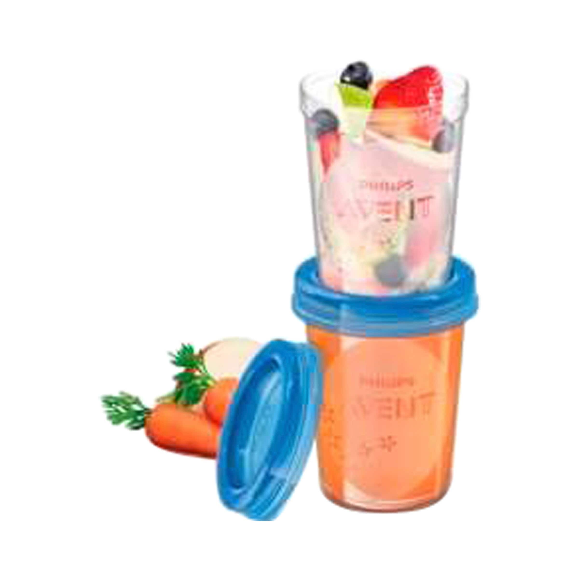 Philips Avent Aufbewahrungssystem für Babynahrung, SCF721/20, 240ml