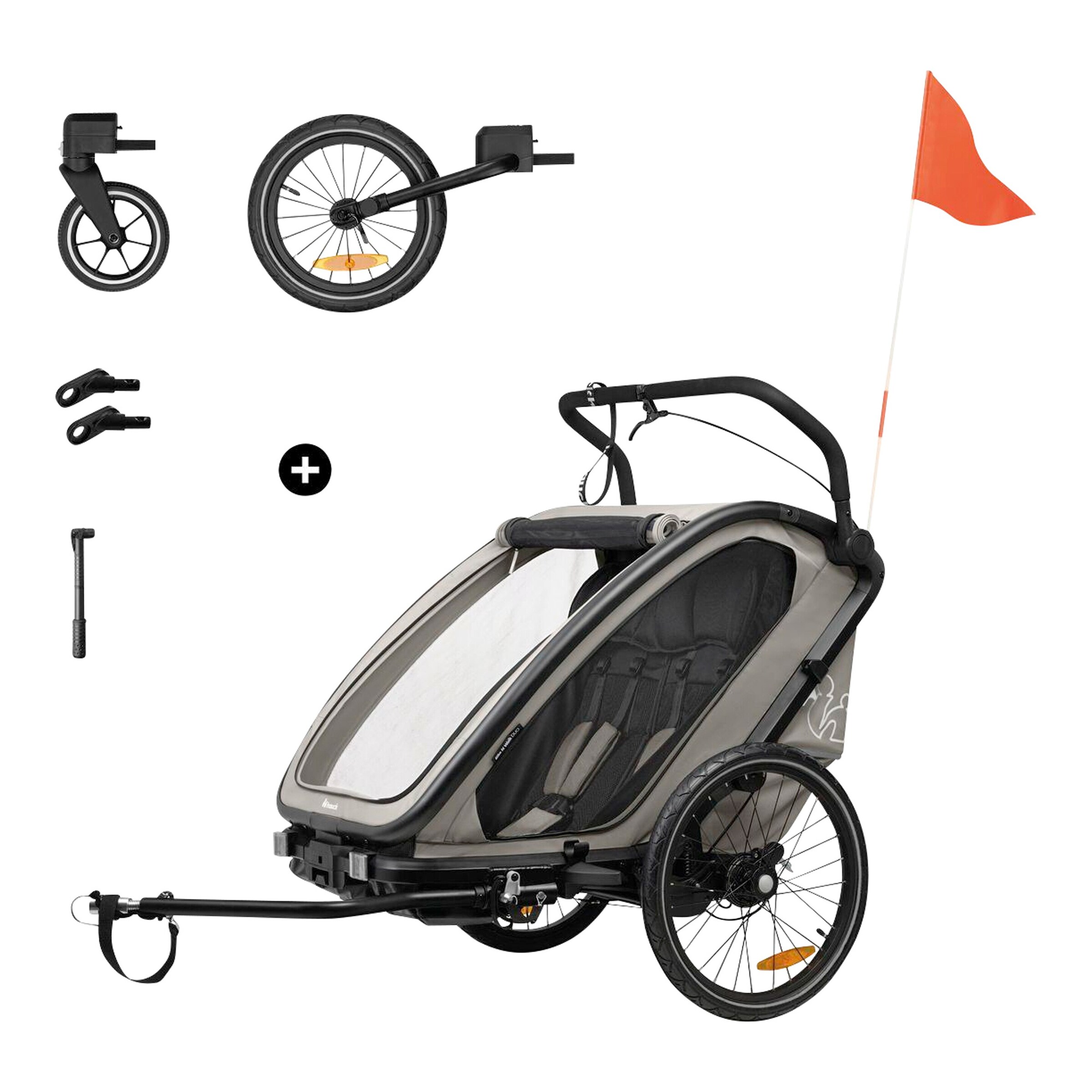 Hauck Fahrradanhänger Bike N Walk