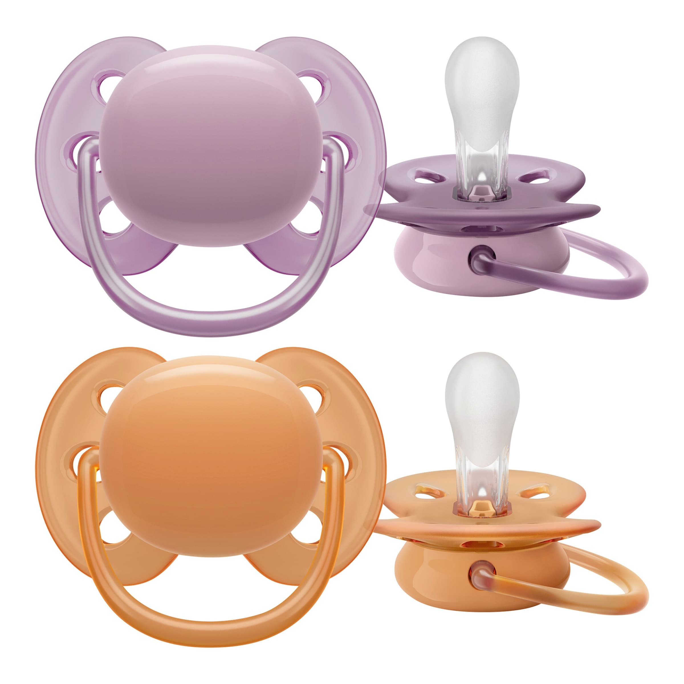 Philips Avent 2er-Pack Schnuller ultra soft, 6-18M