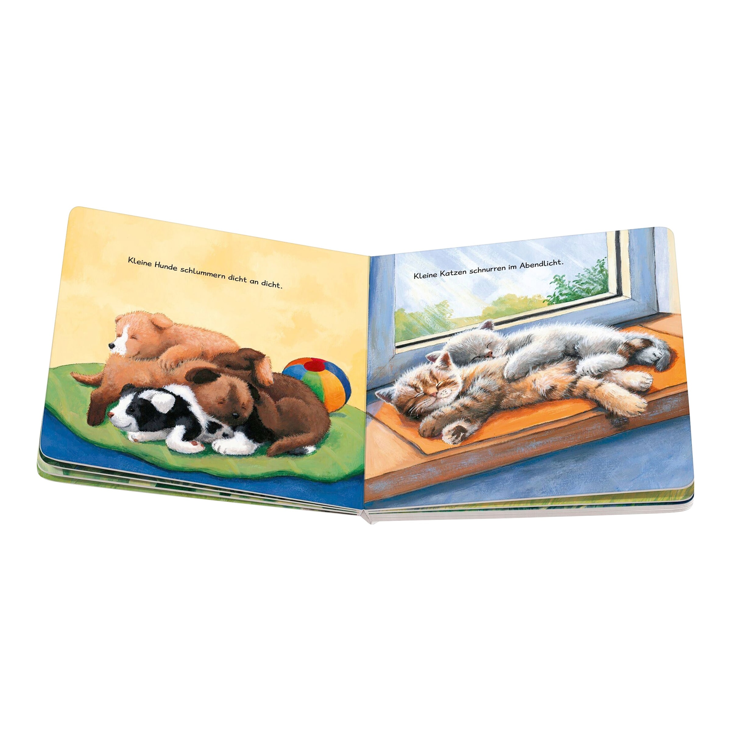 Ravensburger Pappbilderbuch Wenn kleine Tiere müde sind