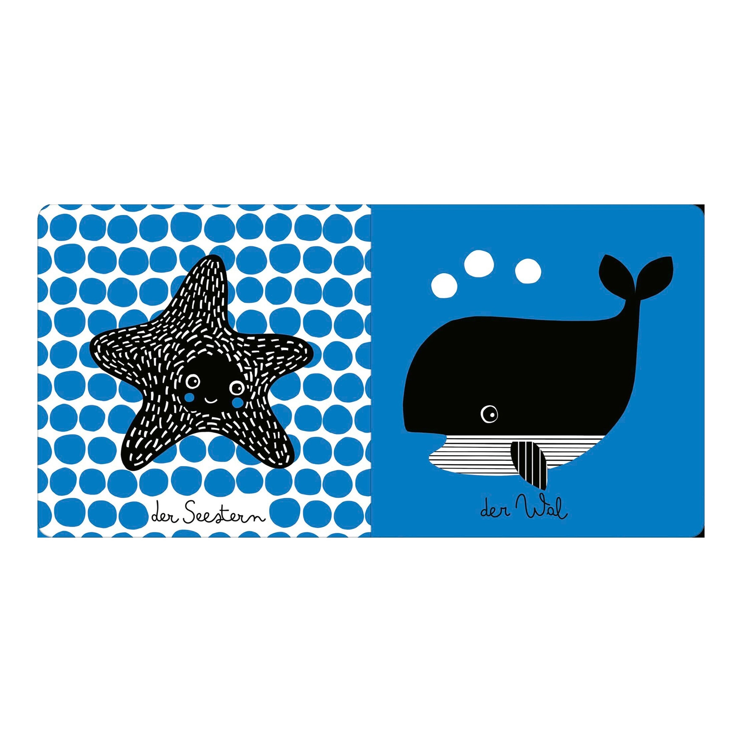 Arsedition Pappbilderbuch Meine kleine Babywelt: Kontrastbuch Tiere