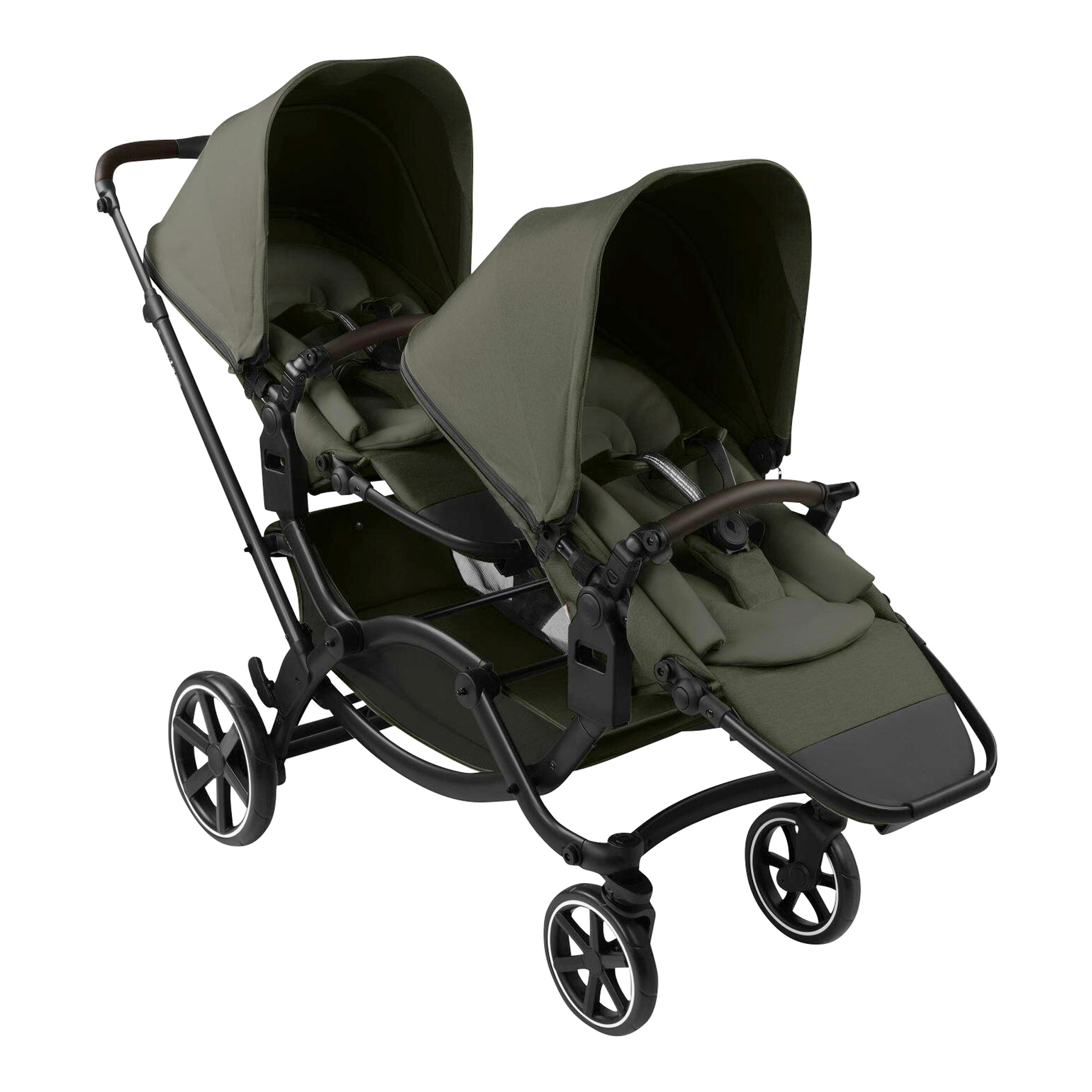 Abc Design Kinderwagen Zwillingswagen Zoom 2 oliv