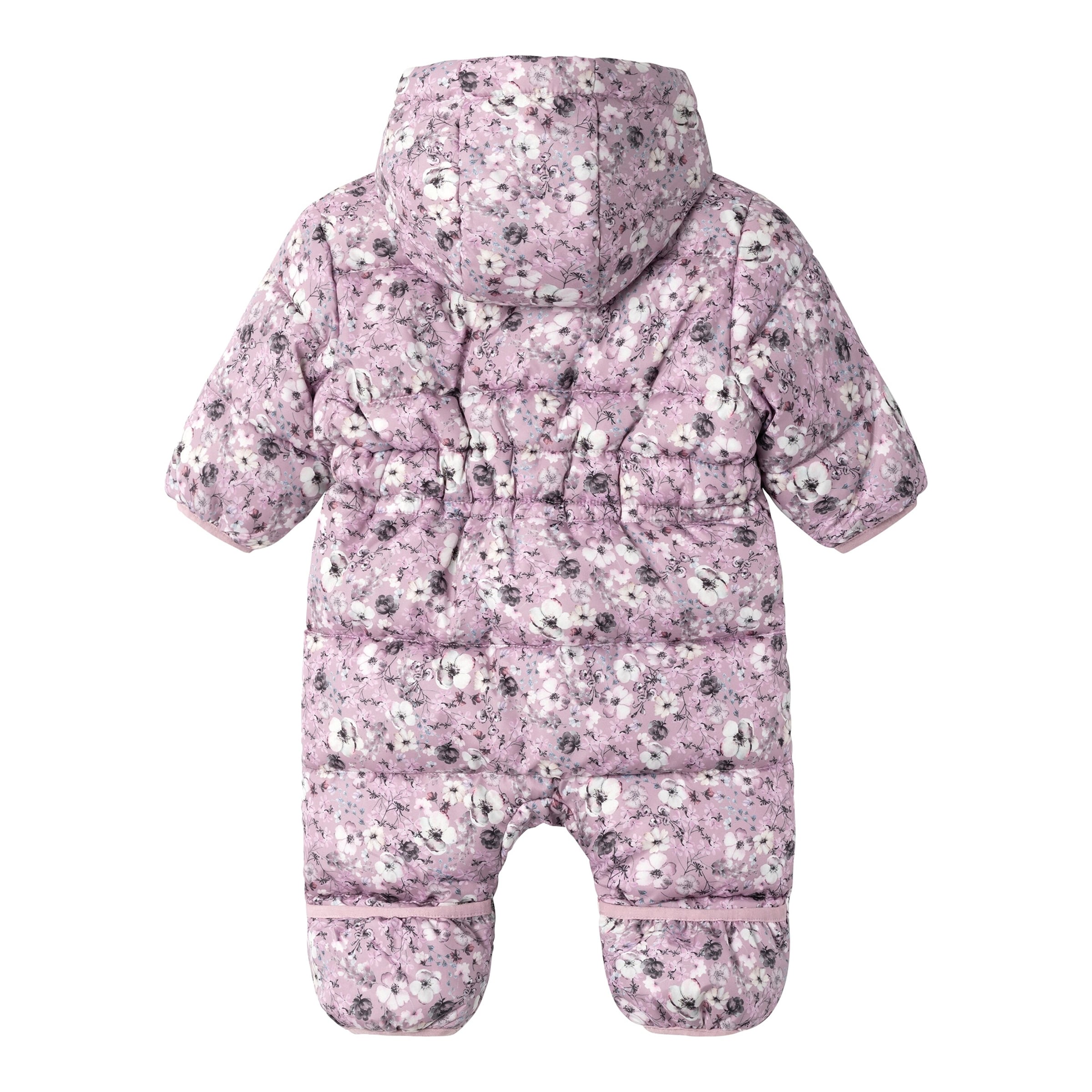 Name It Steppoverall mit Kapuze Blumen