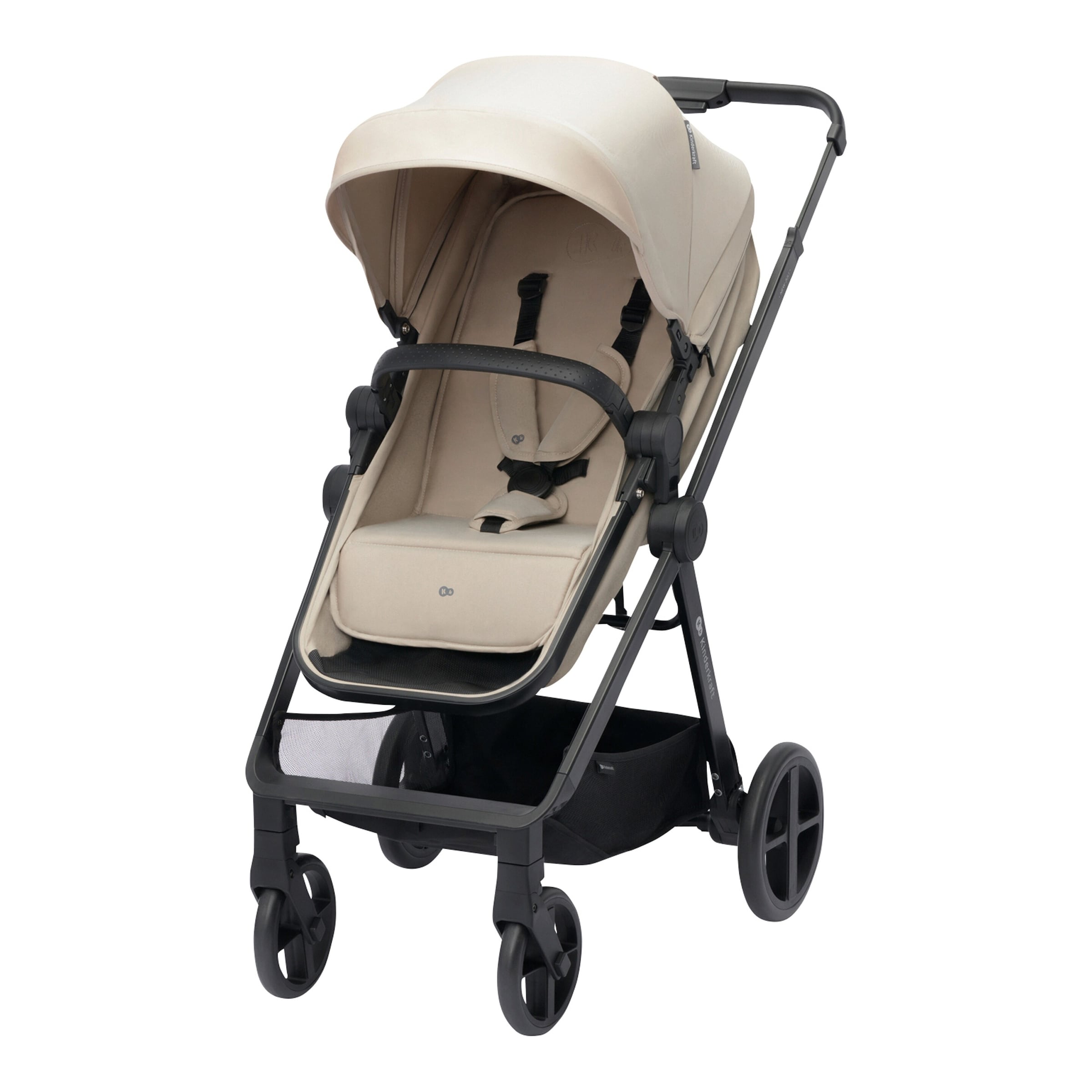 Kinderkraft Kombikinderwagen NEWLY 3in1 Trio-Set inkl. Babyschale MINK PRO beige
