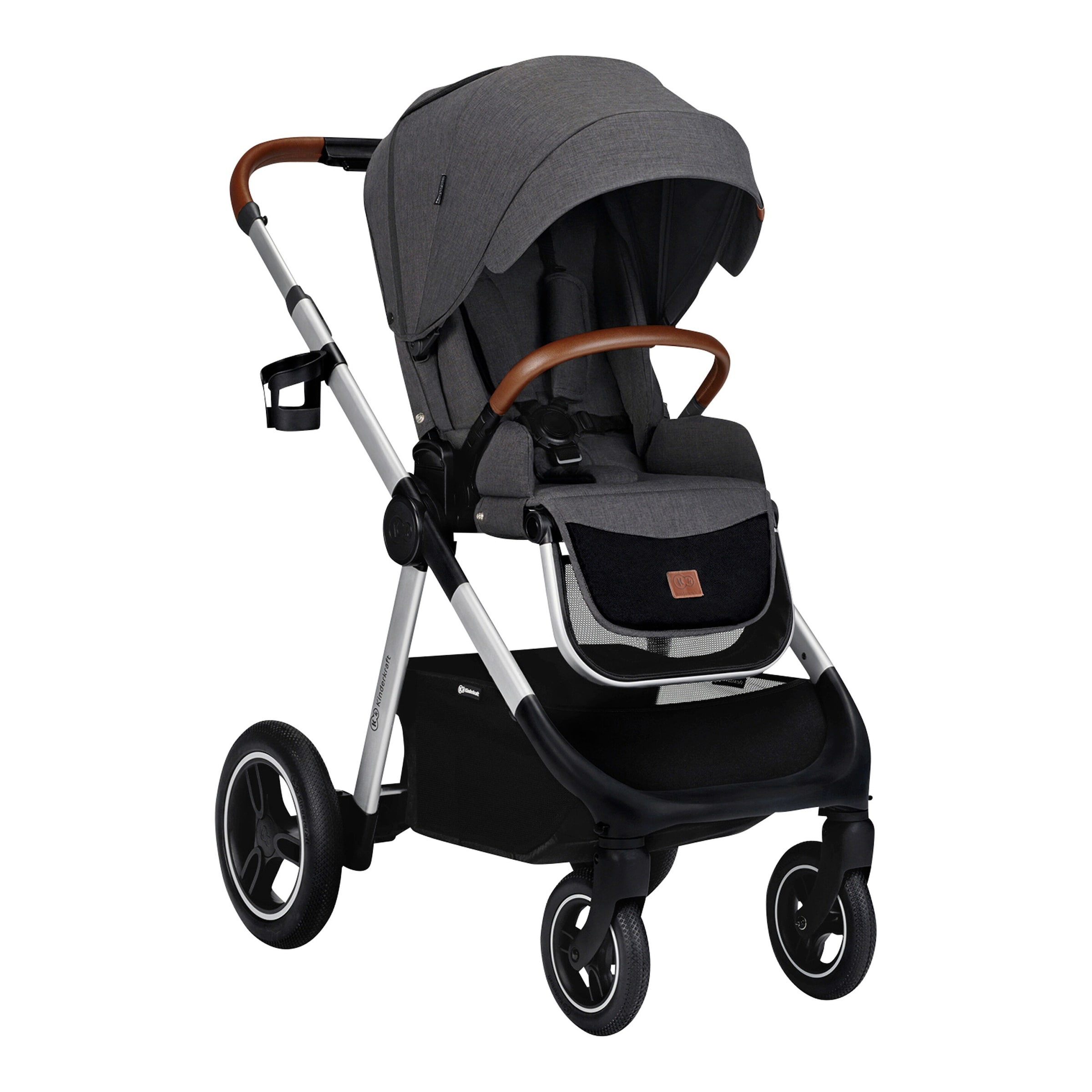 Kinderkraft Kombikinderwagen EVERYDAY 2in1 grau