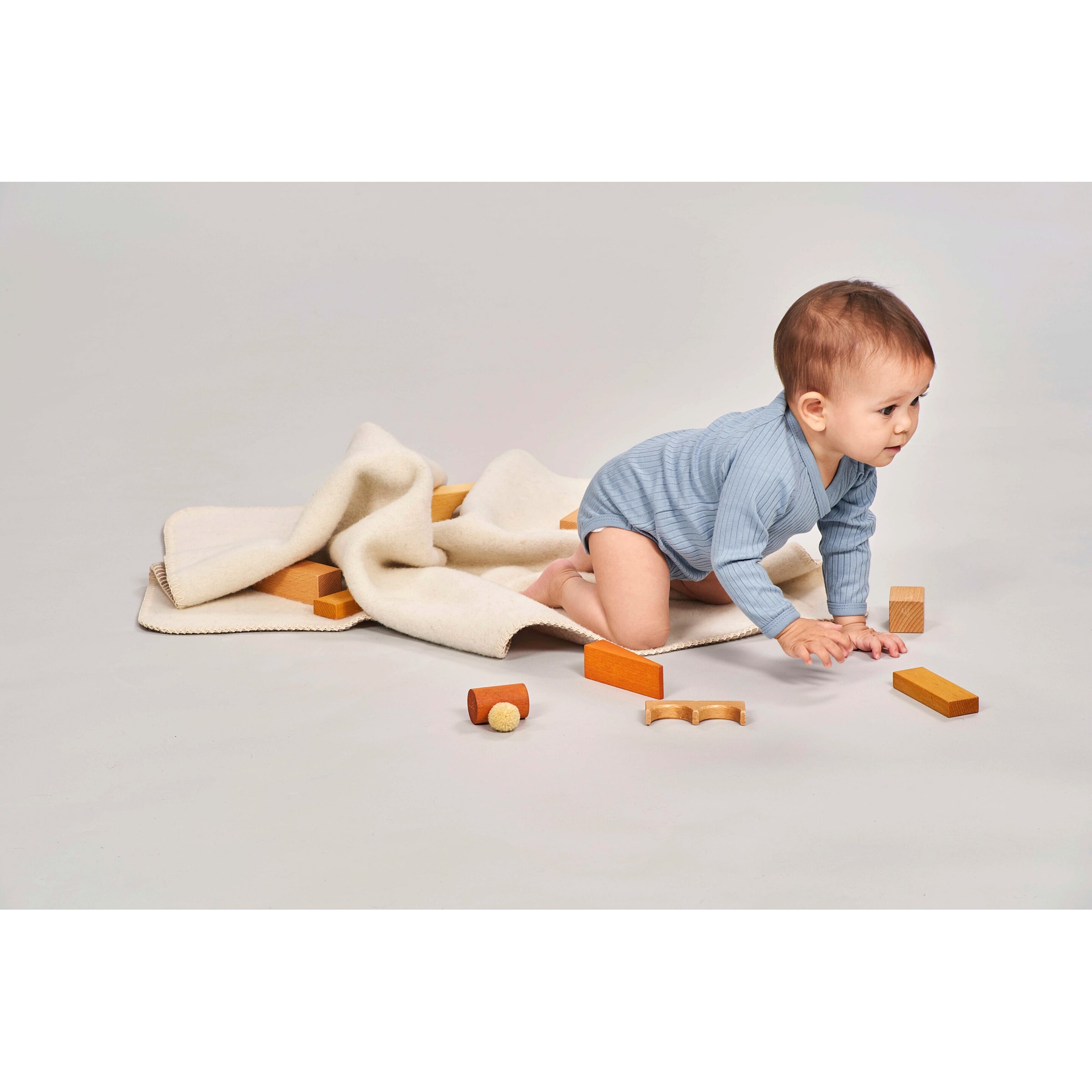 Sense Organics Wickelbody langarm Rippqualität