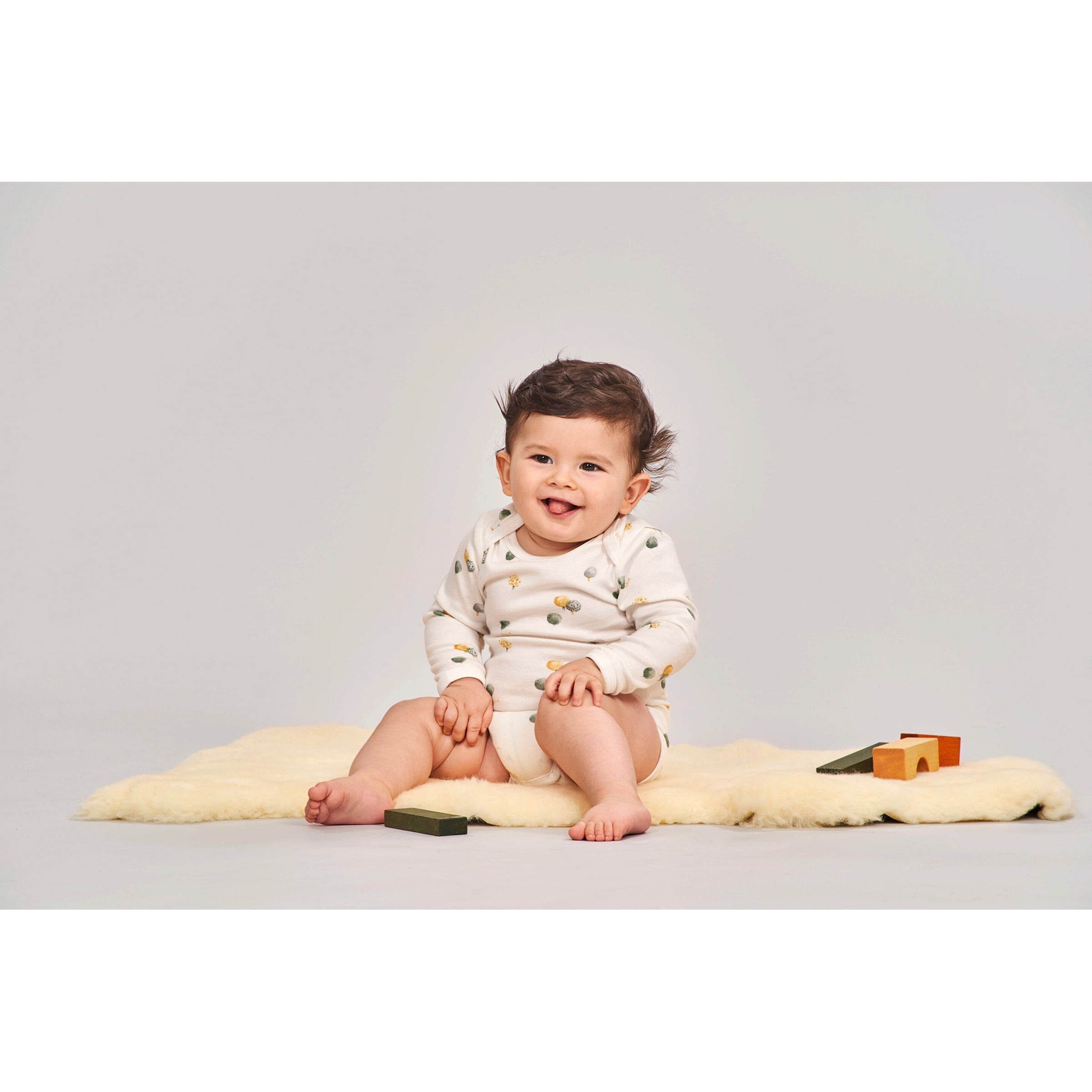 Sense Organics Body langarm Bäume