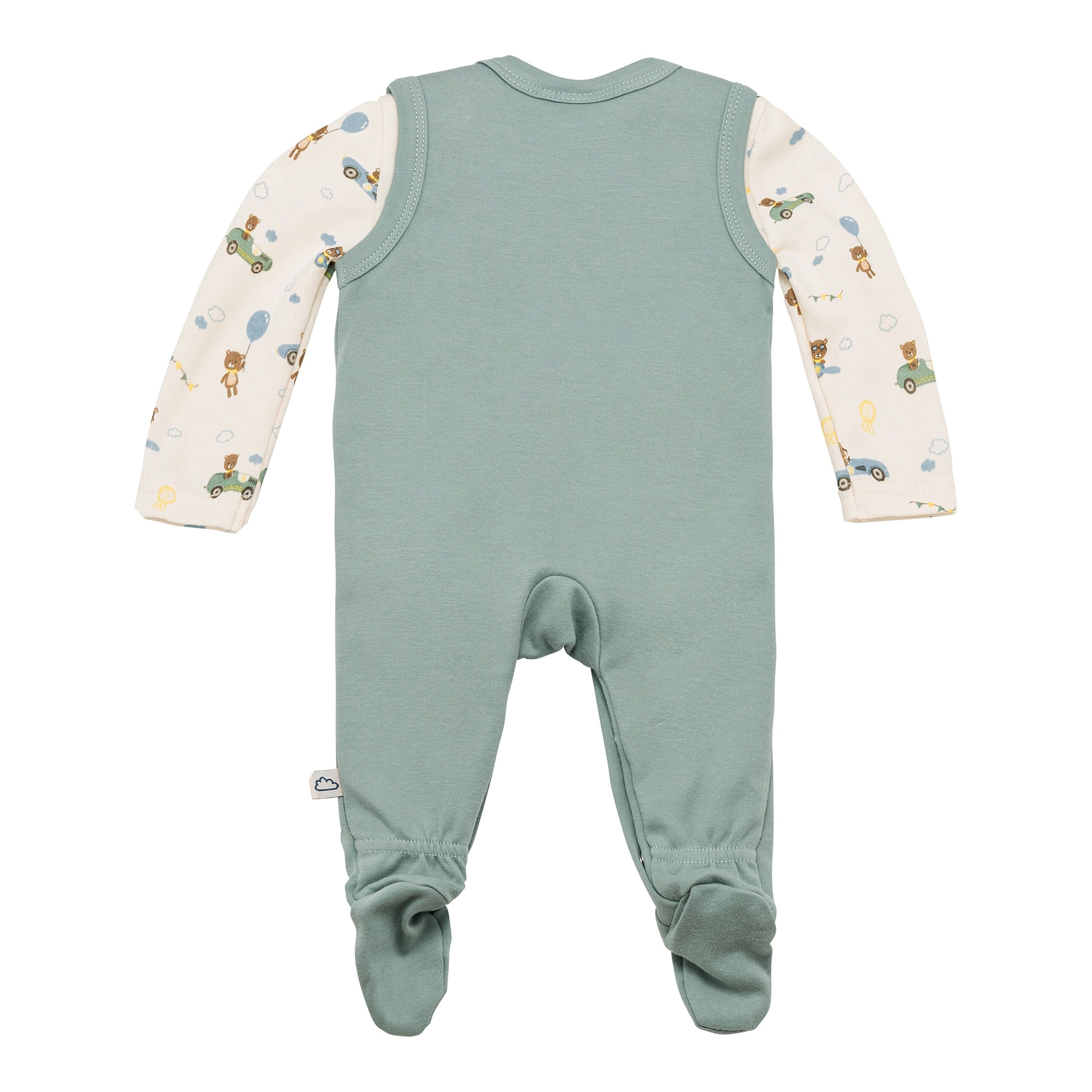 Bornino On The Road Strampler-Set 2-tlg. mit Shirt Bär